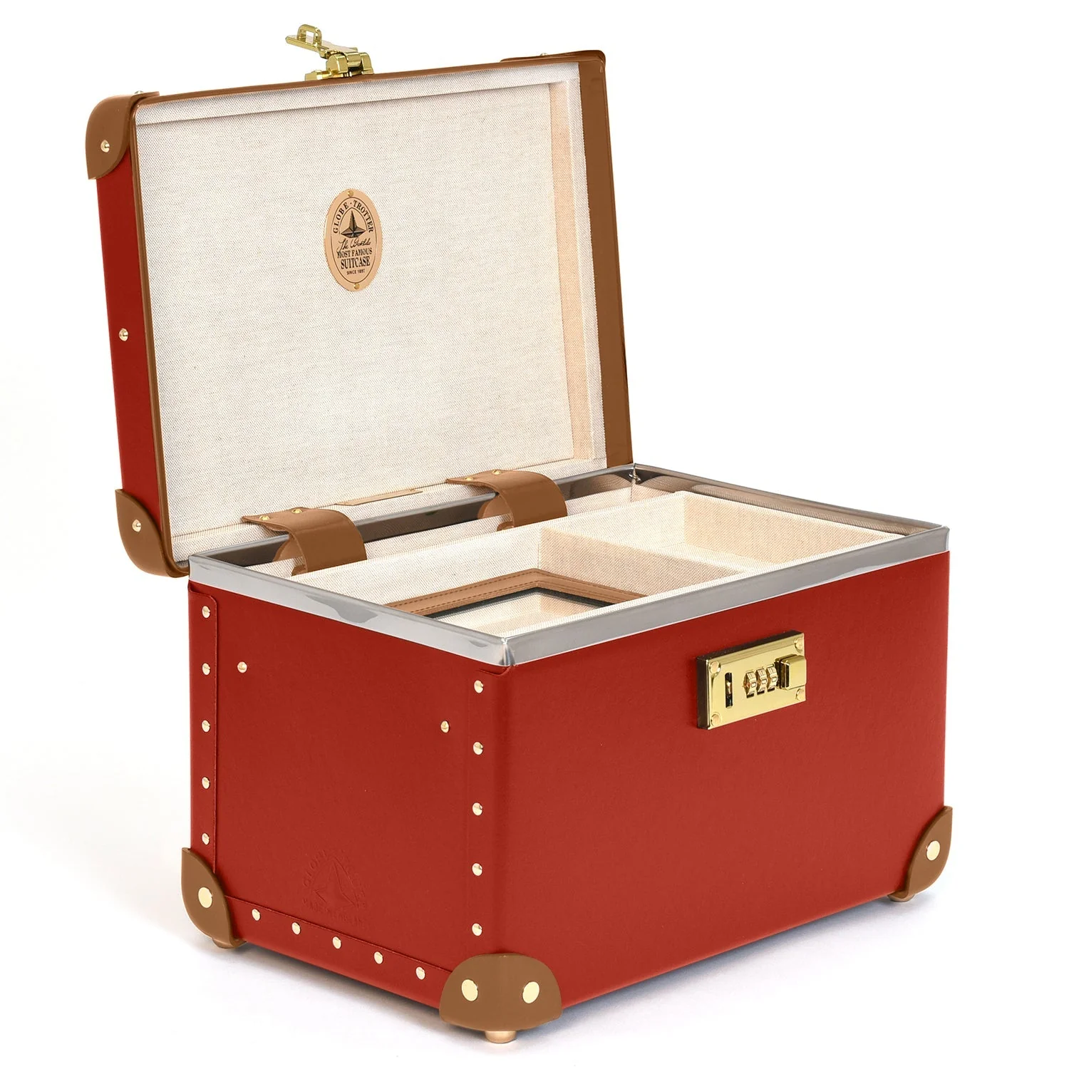 Centenary · Vanity Case | Red/Caramel/Gold - Image 4