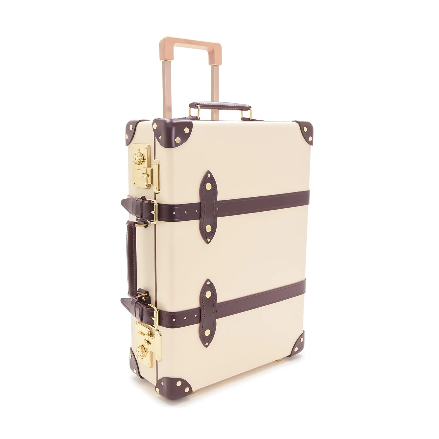 Chelsea Garden · Carry-On - 2 Wheels | Ivory/Burgundy/Gold - Image 4