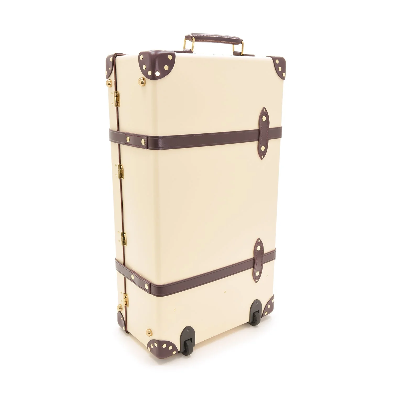 Chelsea Garden · Large Suitcase | Ivory/Burgundy/Gold - Image 4