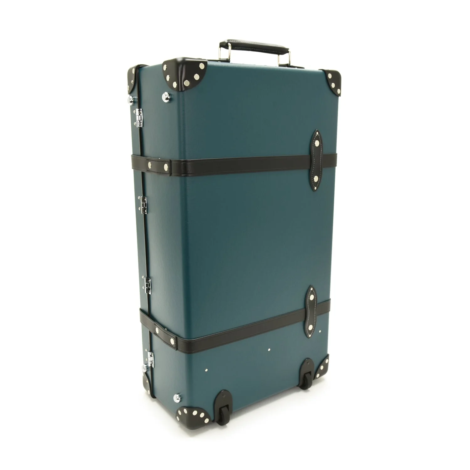Chelsea Garden · Large Suitcase | Blue/Black/Chrome - Image 5