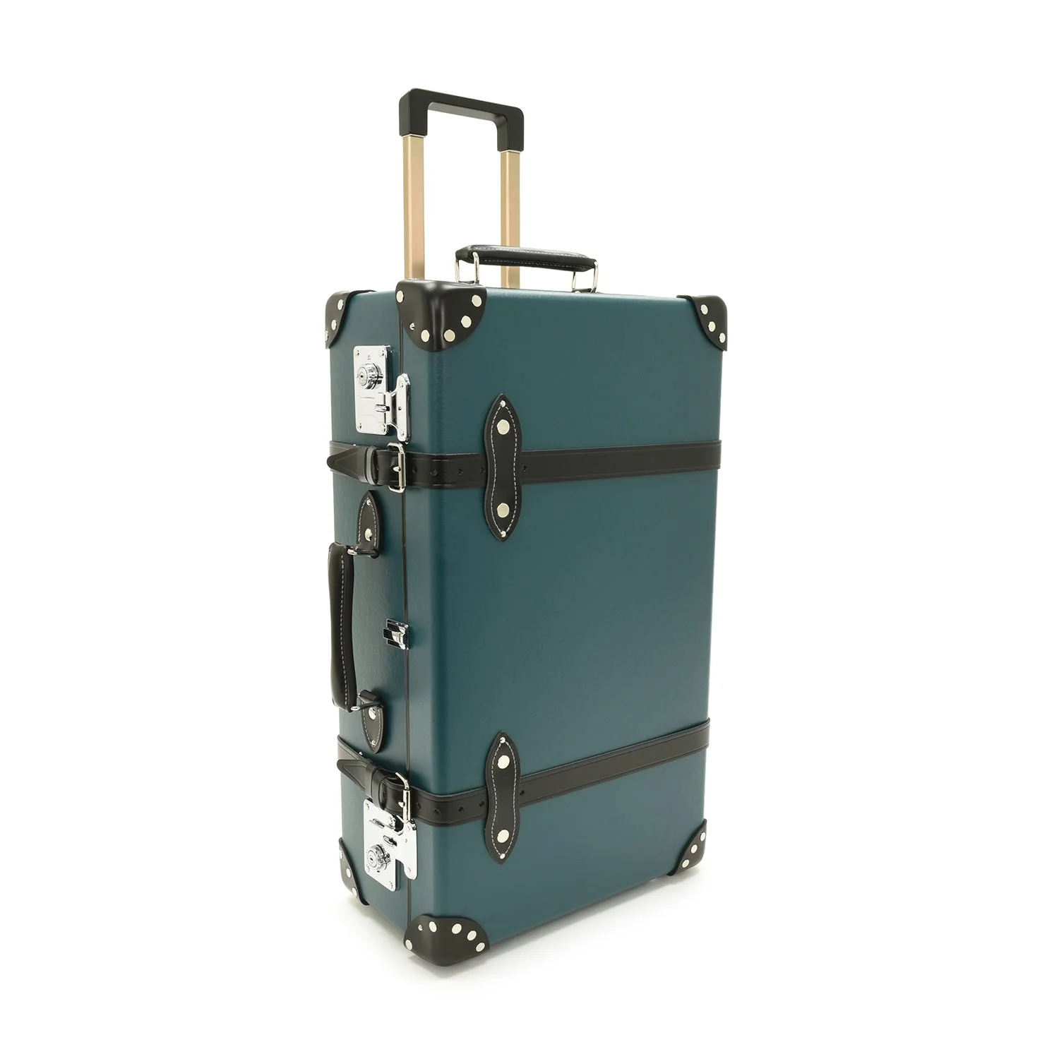 Chelsea Garden · Medium Check-In - 2 Wheels | Blue/Black/Chrome - Image 4