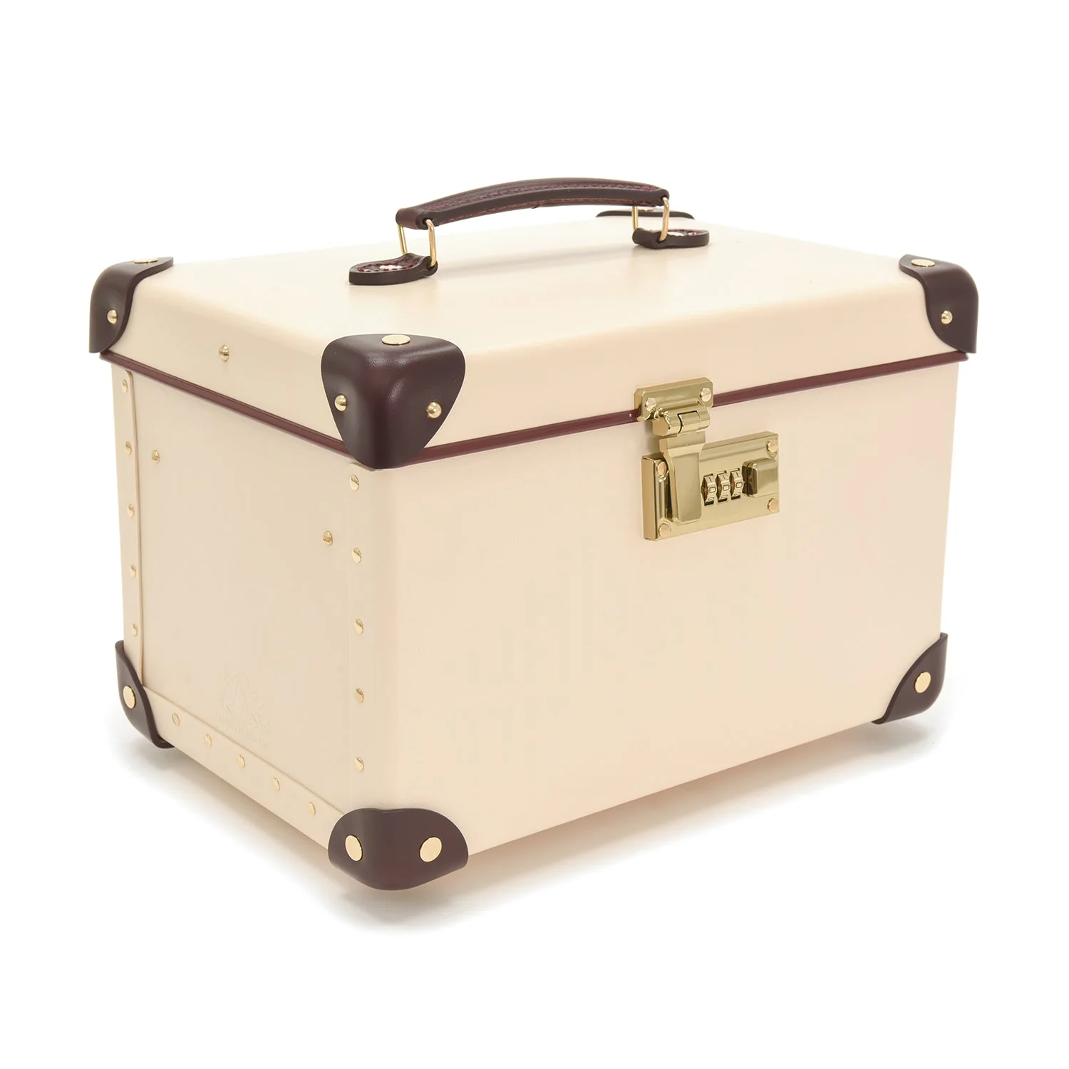 Chelsea Garden · Vanity Case | Ivory/Burgundy/Gold - Image 4