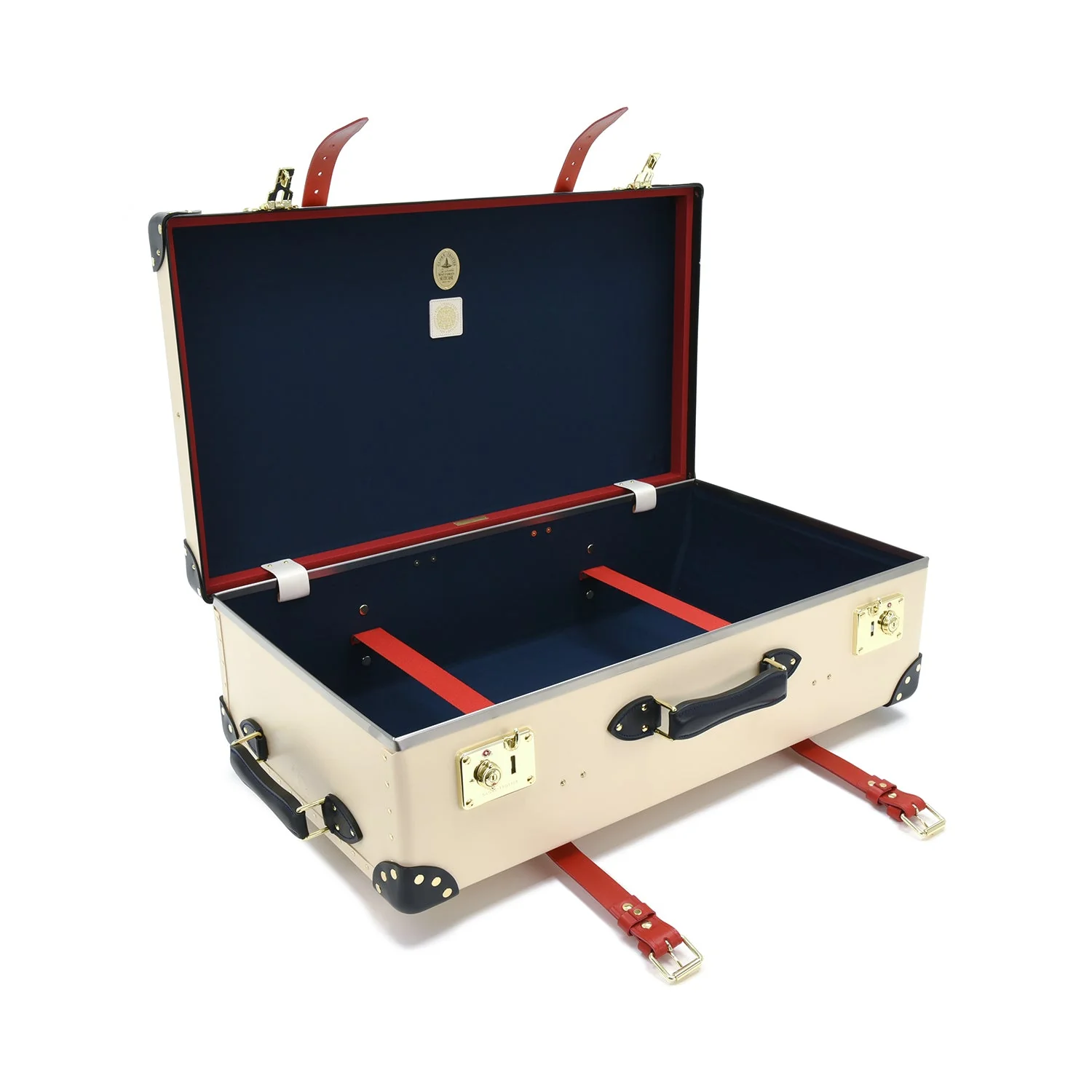 Coronation Special · Large Check-In - 2 Wheels | Ivory/Navy/Gold - Image 8