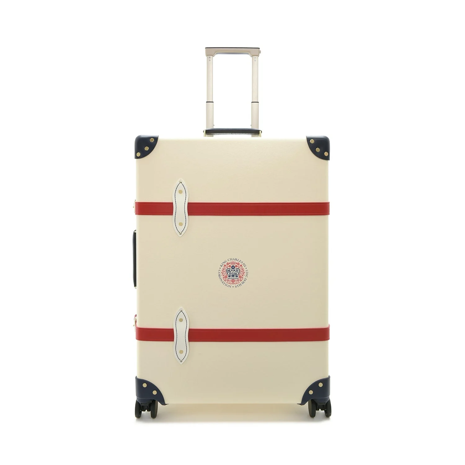 Coronation Special · Large Check-In - 4 Wheels | Ivory/Navy/Gold - Image 7