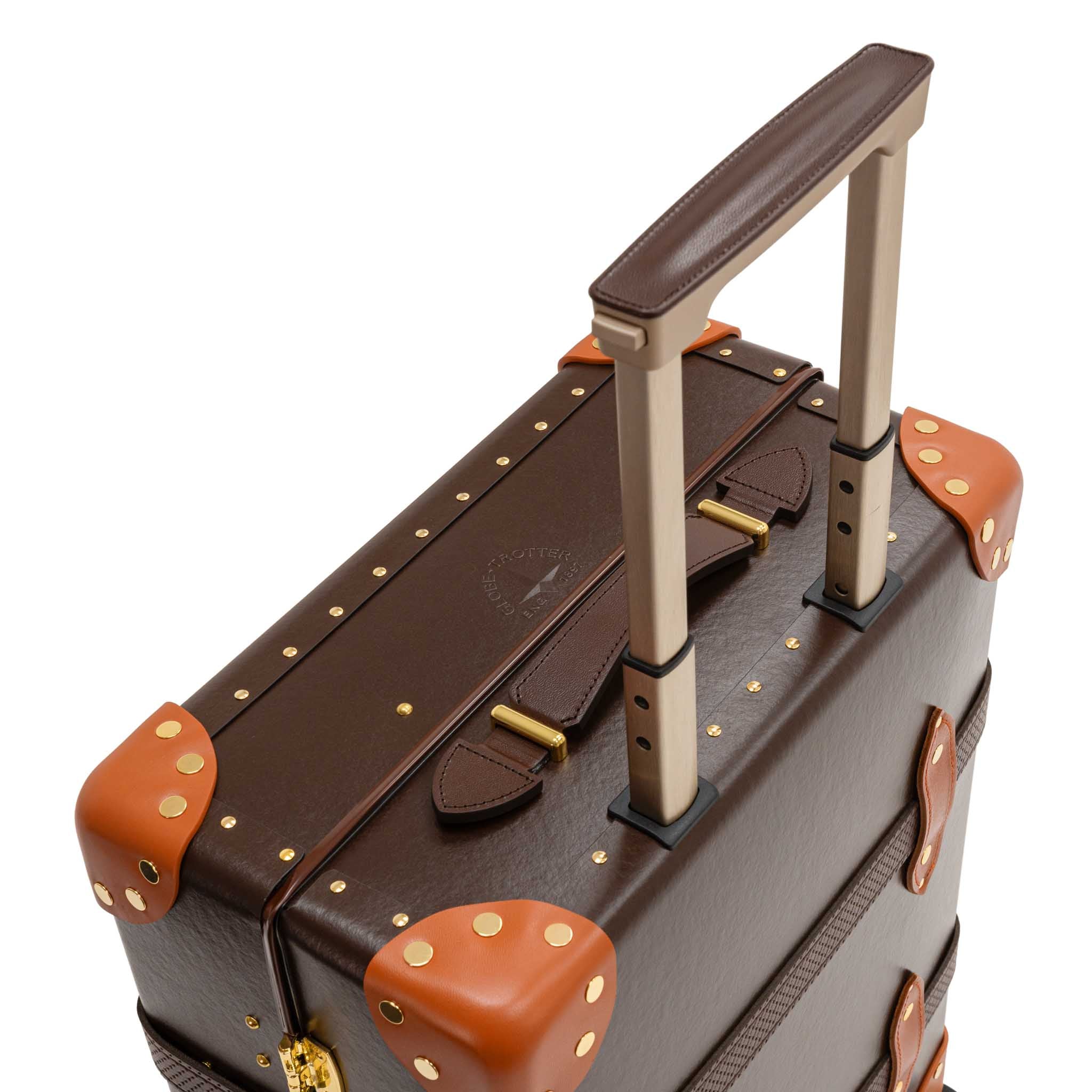 Cotswolds · Carry-On - 4 Wheels | Brown/Orange/Gold - Image 8