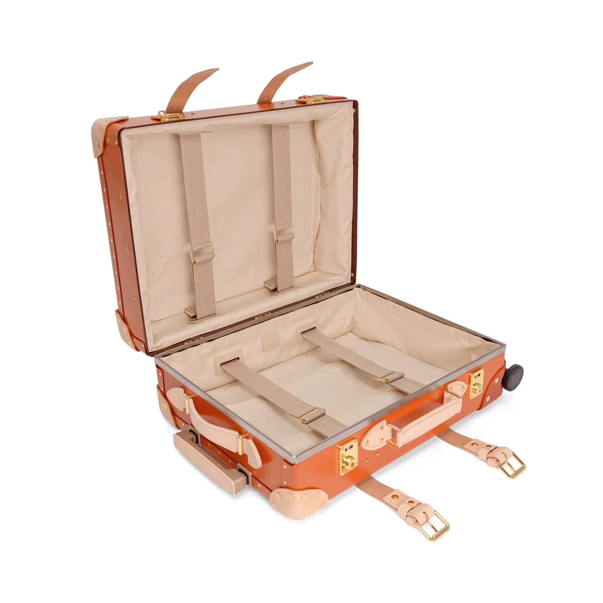 Cotswolds · Carry-On - 4 Wheels | Orange/Natural/Gold - Image 10