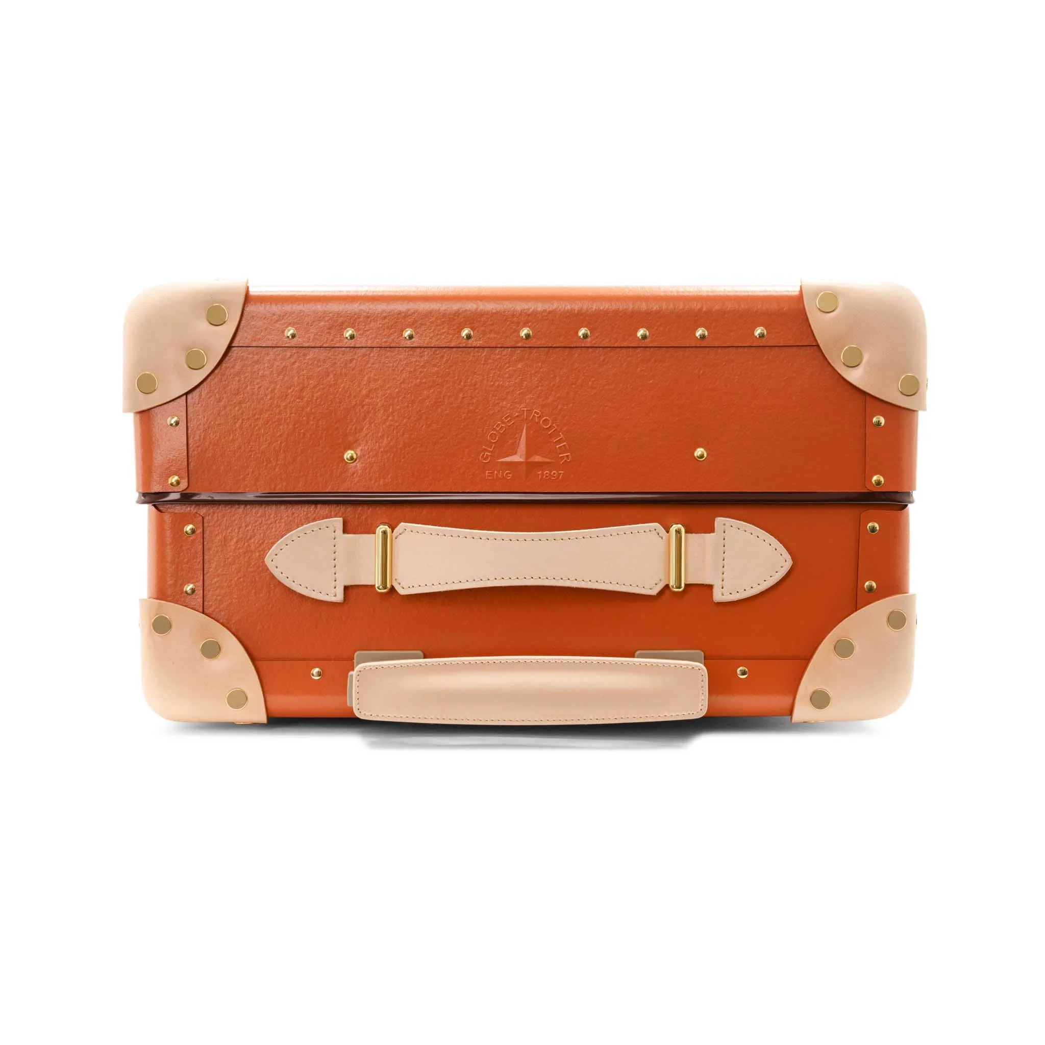 Cotswolds · Carry-On - 4 Wheels | Orange/Natural/Gold - Image 7