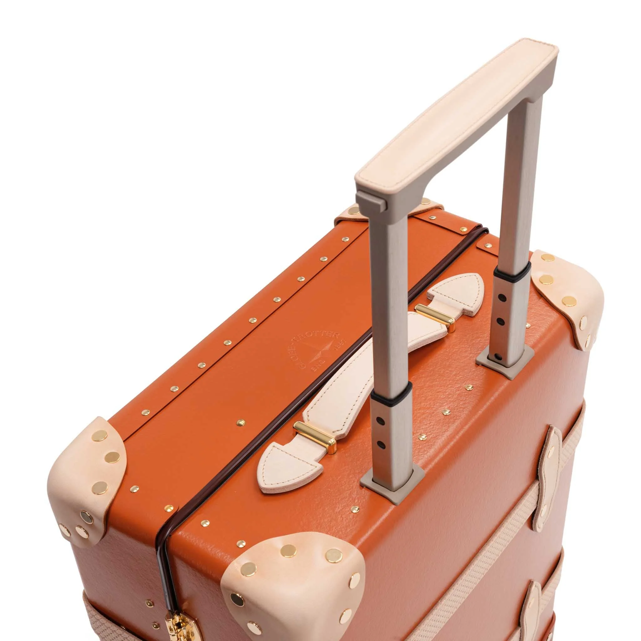 Cotswolds · Carry-On - 4 Wheels | Orange/Natural/Gold - Image 8