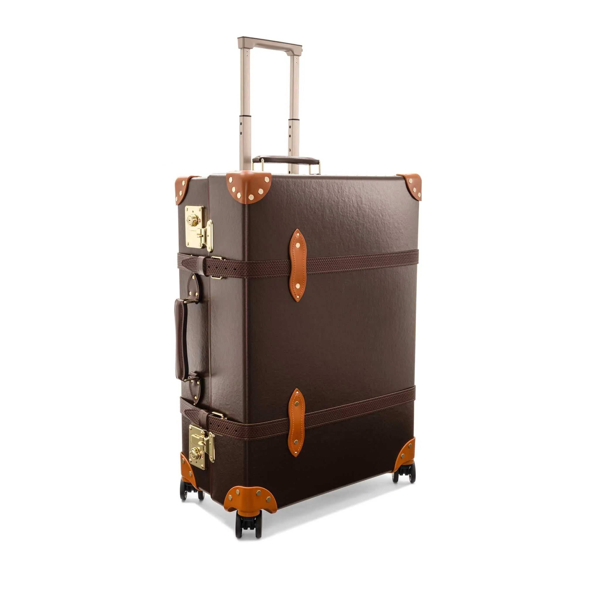 Cotswolds · Large Check-In - 4 Wheels | Brown/Orange/Gold - Image 2