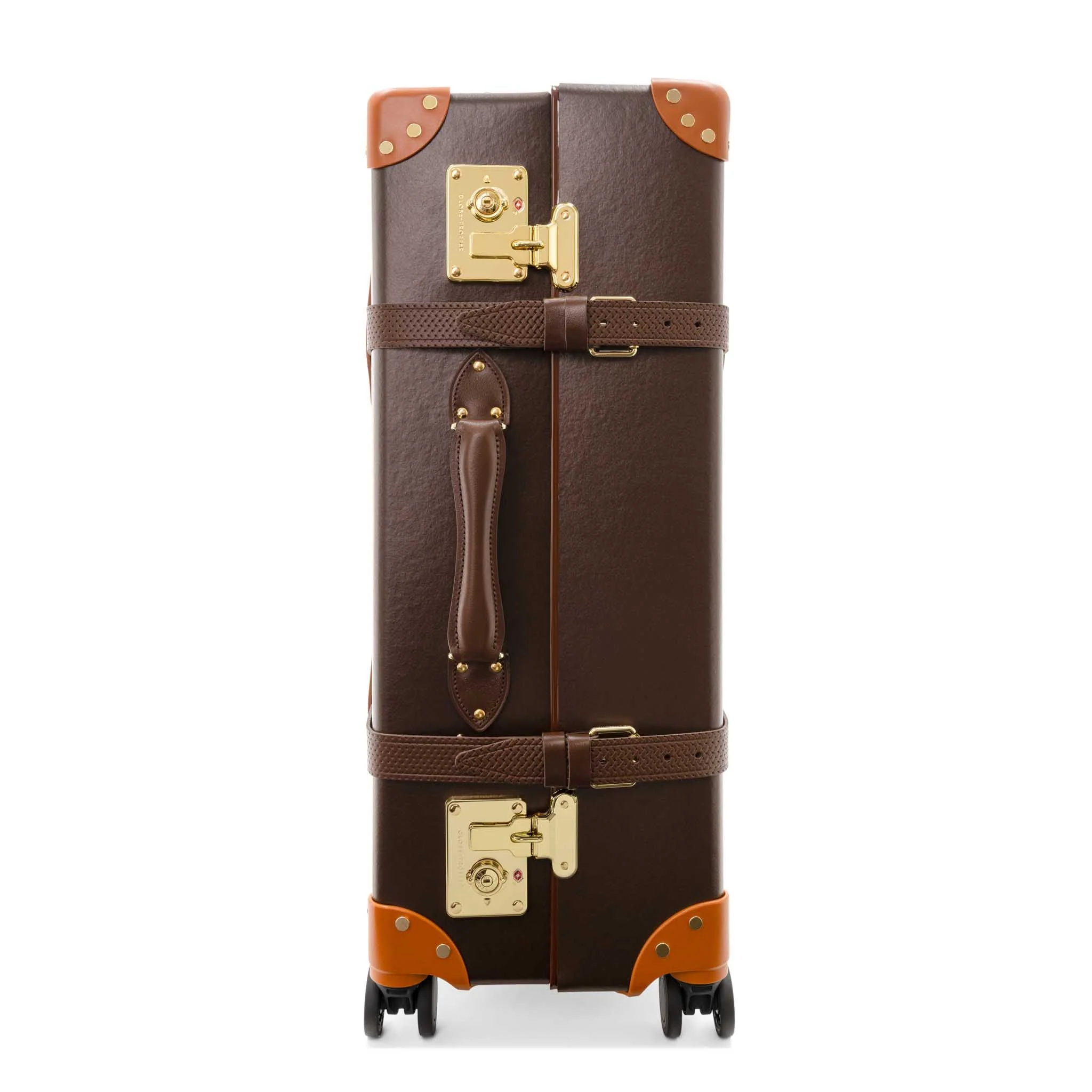 Cotswolds · Large Check-In - 4 Wheels | Brown/Orange/Gold - Image 5