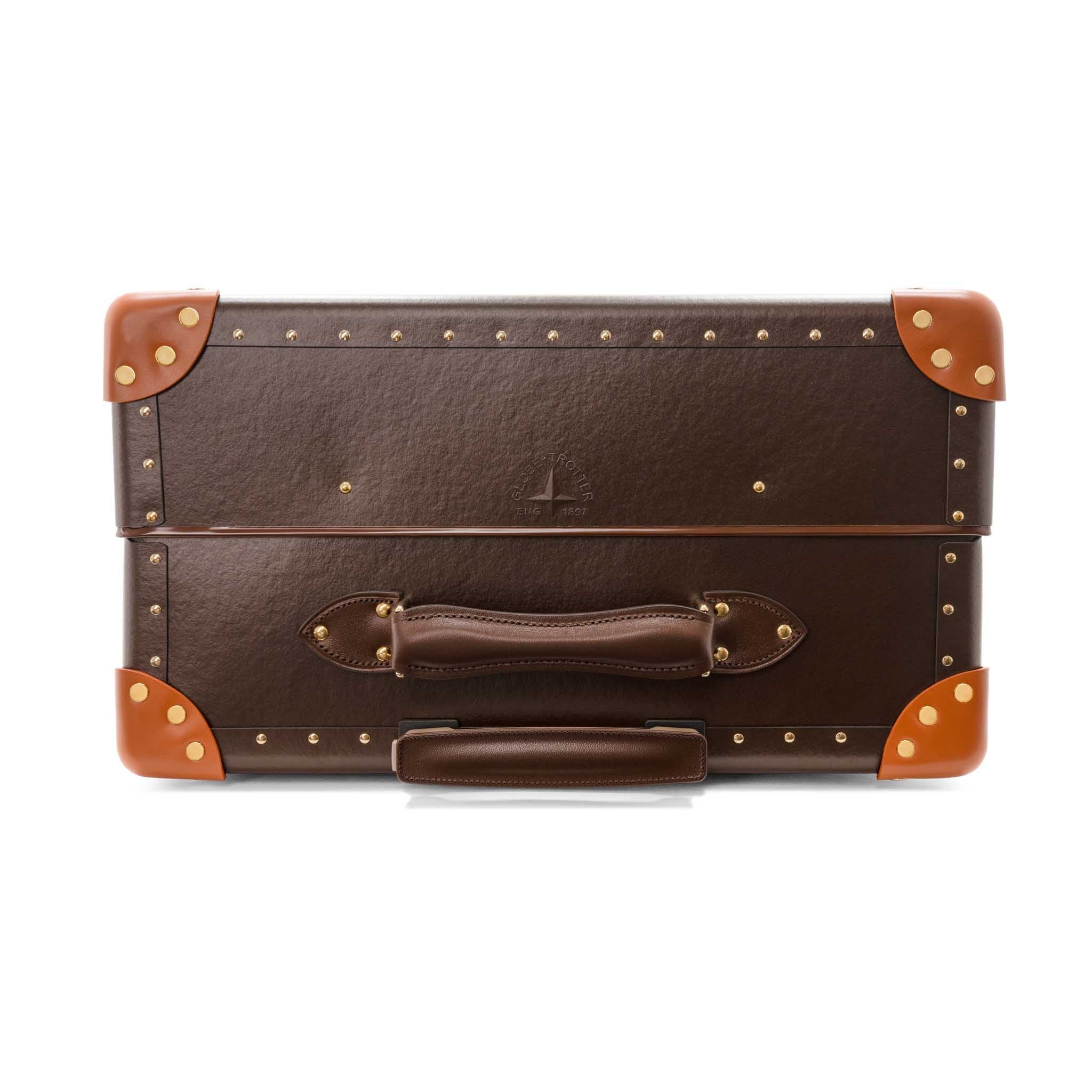 Cotswolds · Large Check-In - 4 Wheels | Brown/Orange/Gold - Image 7