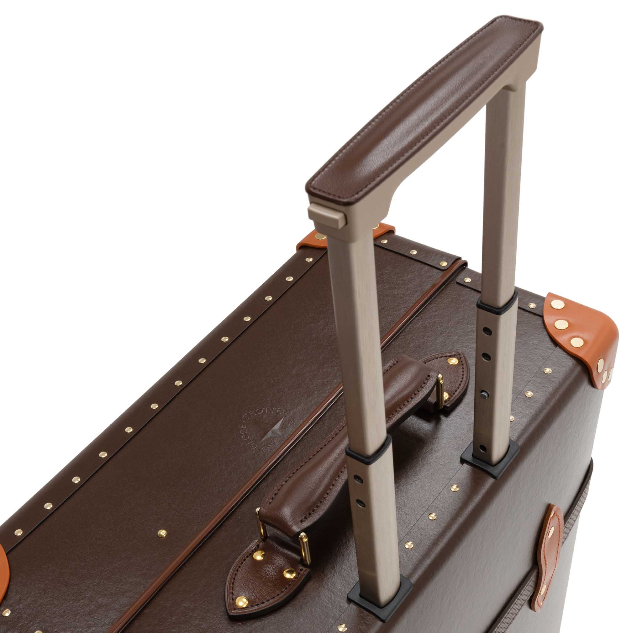 Cotswolds · Large Check-In - 4 Wheels | Brown/Orange/Gold - Image 8