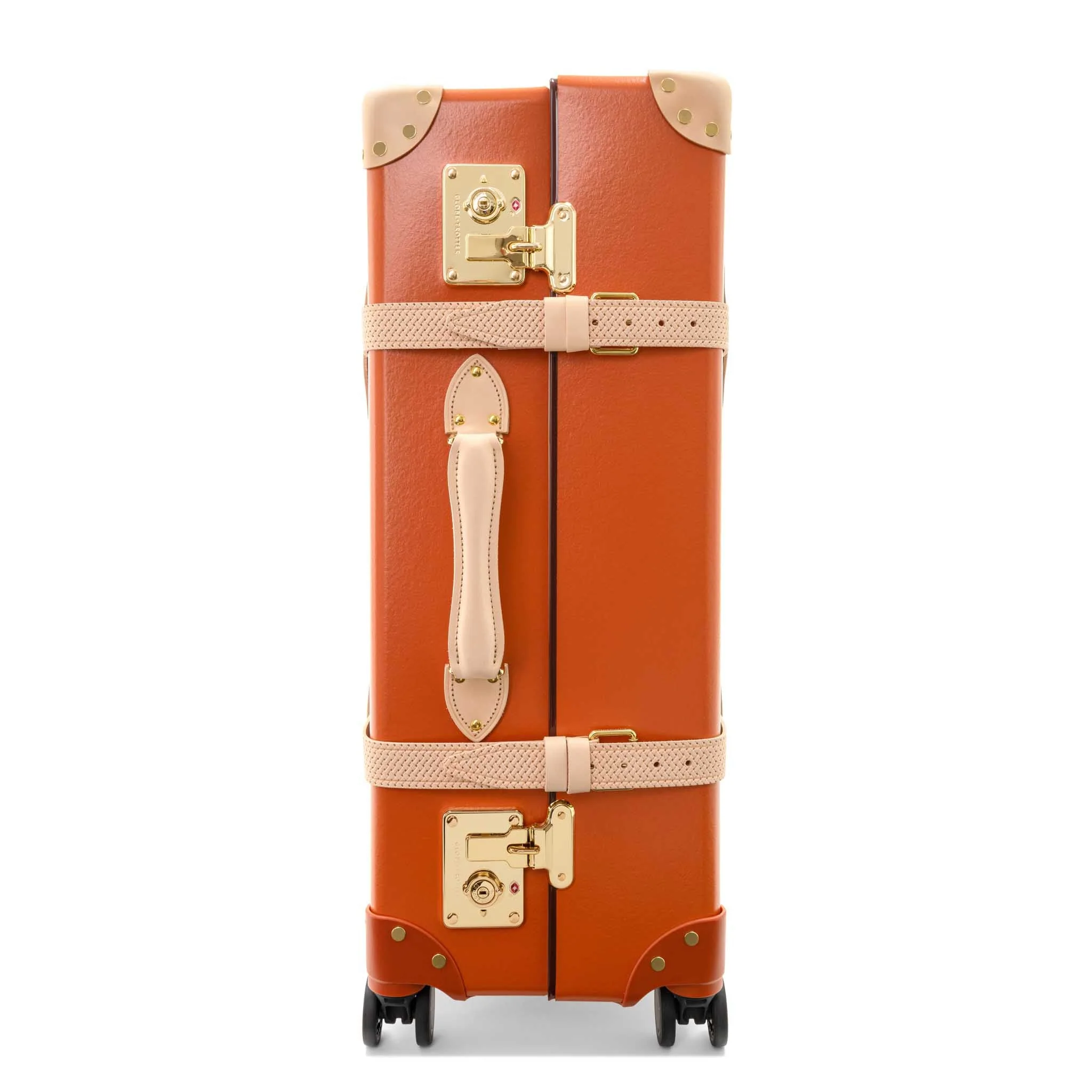 Cotswolds · Large Check-In - 4 Wheels | Orange/Natural/Gold - Image 5