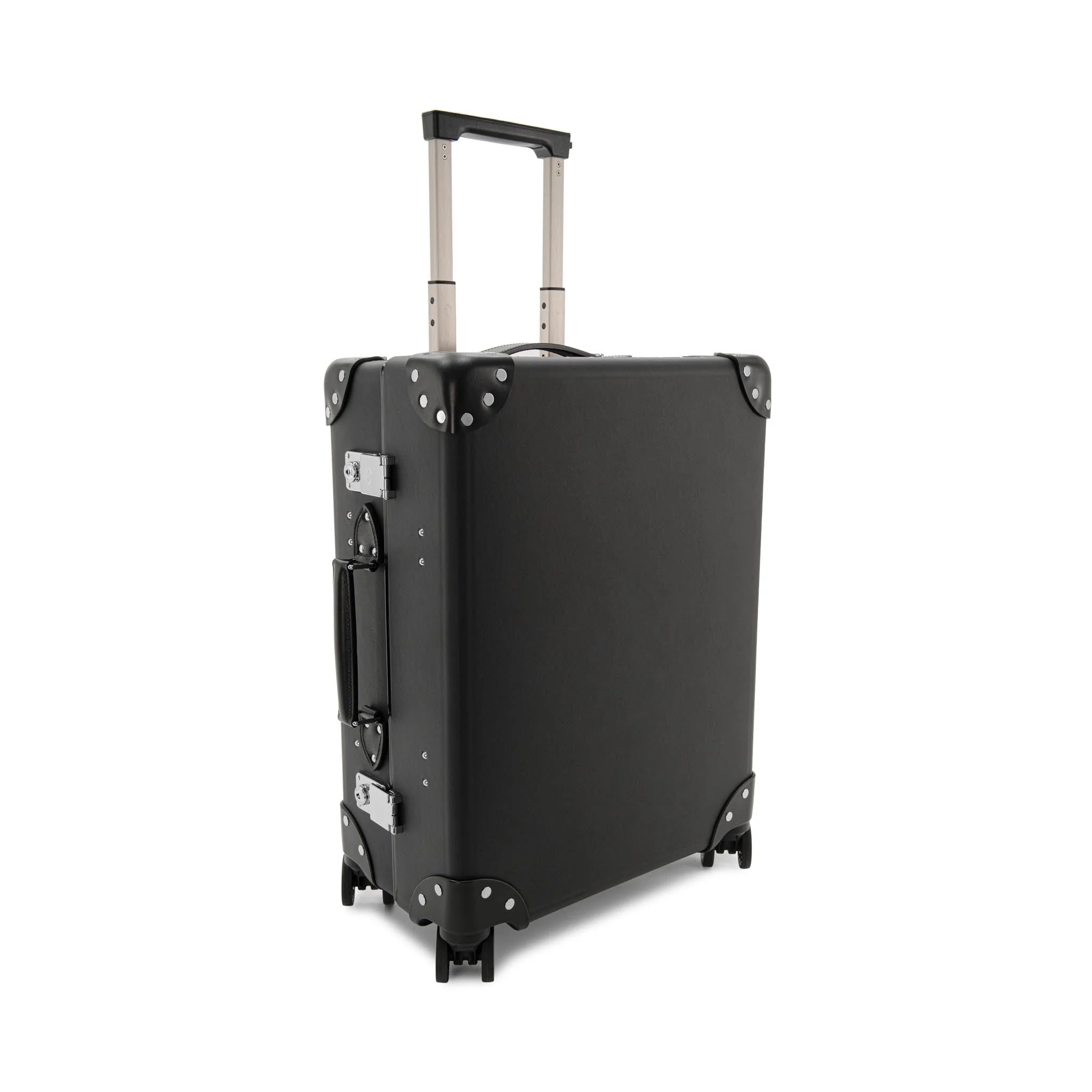 Crafted · Carry-On - 4 Wheels | Black/Black/Chrome - Image 2