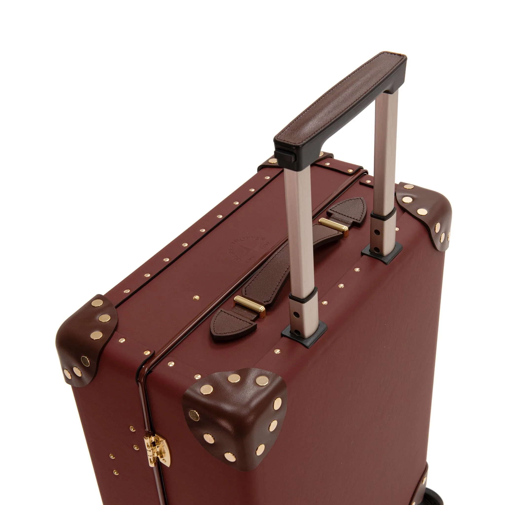 Crafted · Carry-On - 4 Wheels | Sherry Red/Brown/Gold - Image 6
