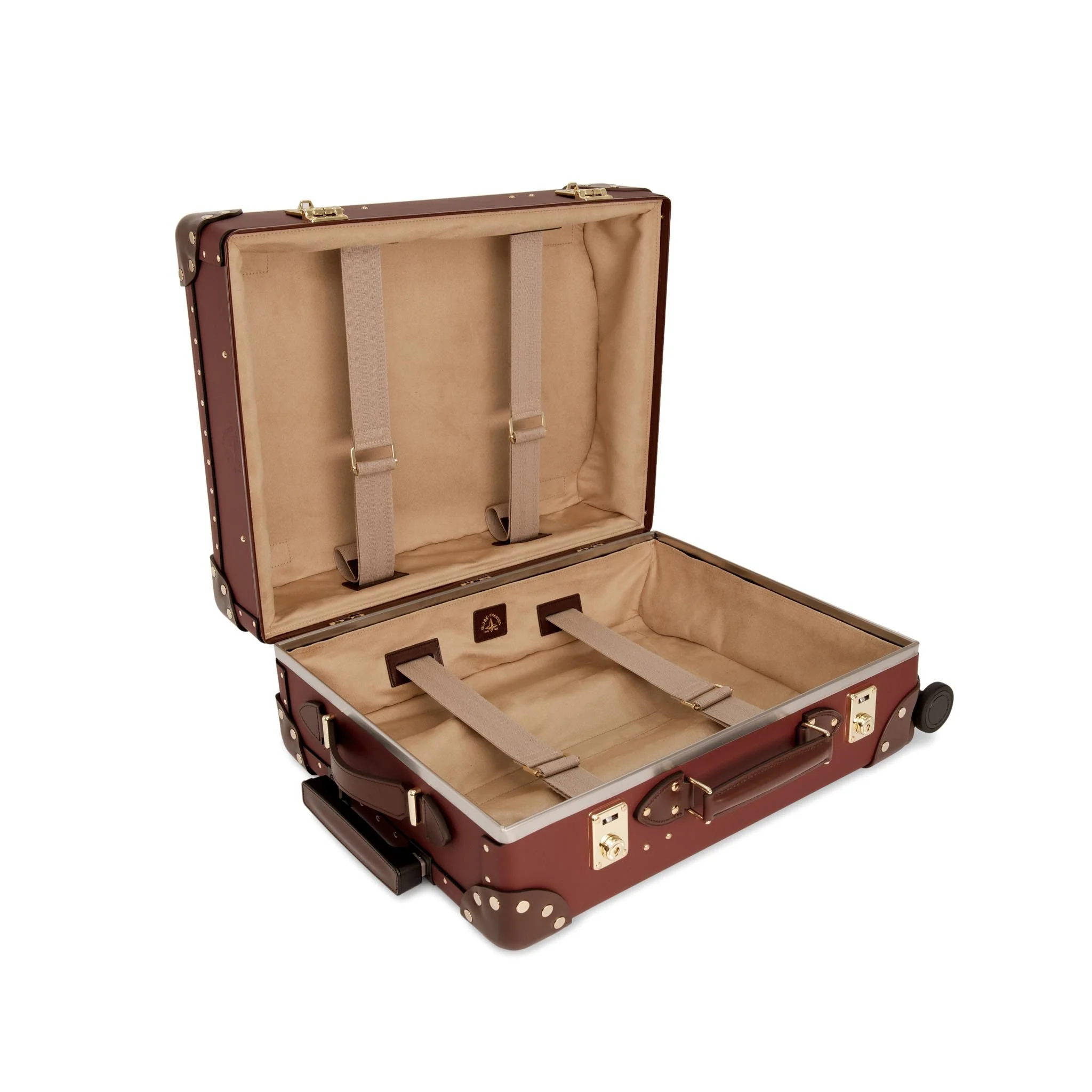 Crafted · Carry-On - 4 Wheels | Sherry Red/Brown/Gold - Image 8