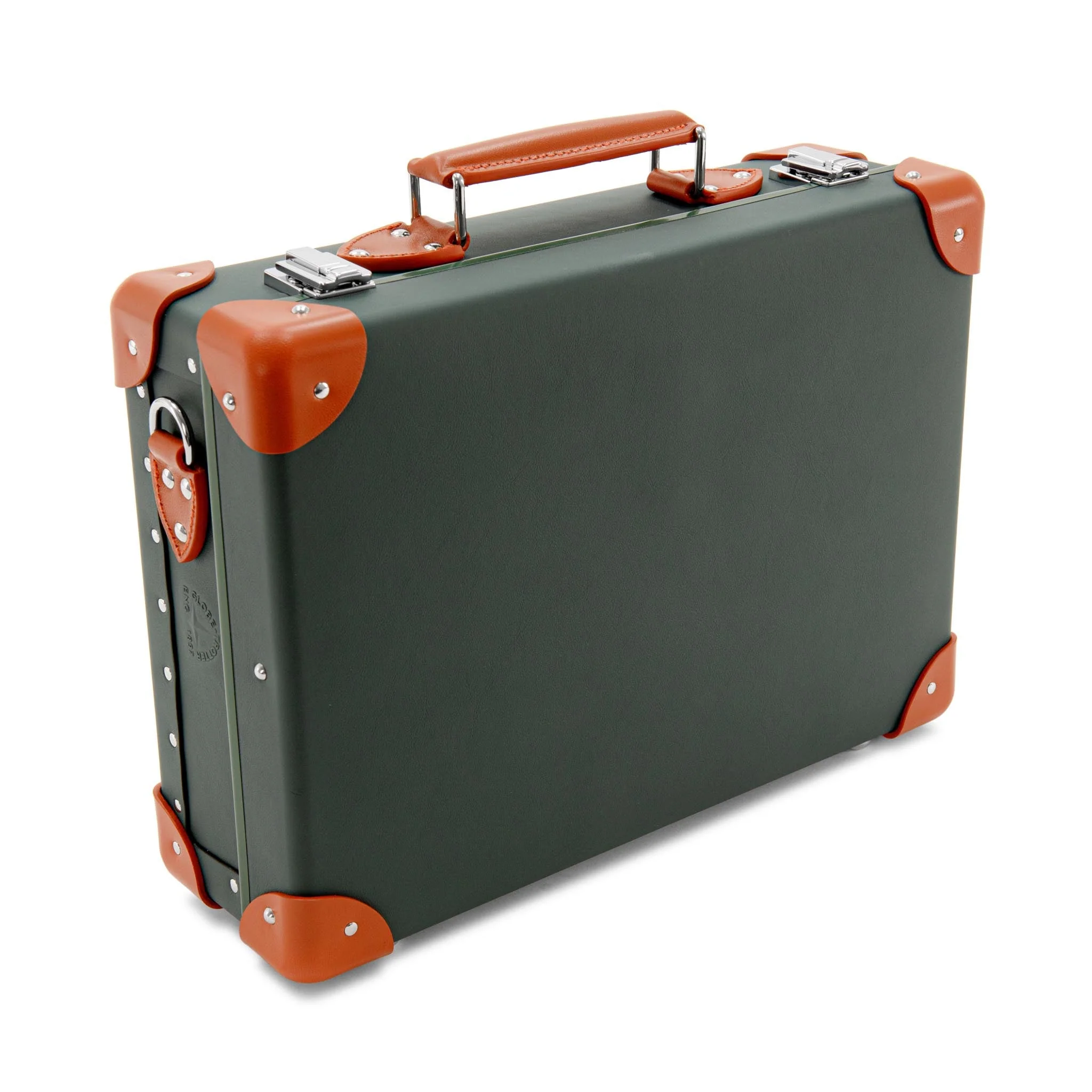 Crafted · Small Attaché | Leaf/Orange/Chrome - Image 2