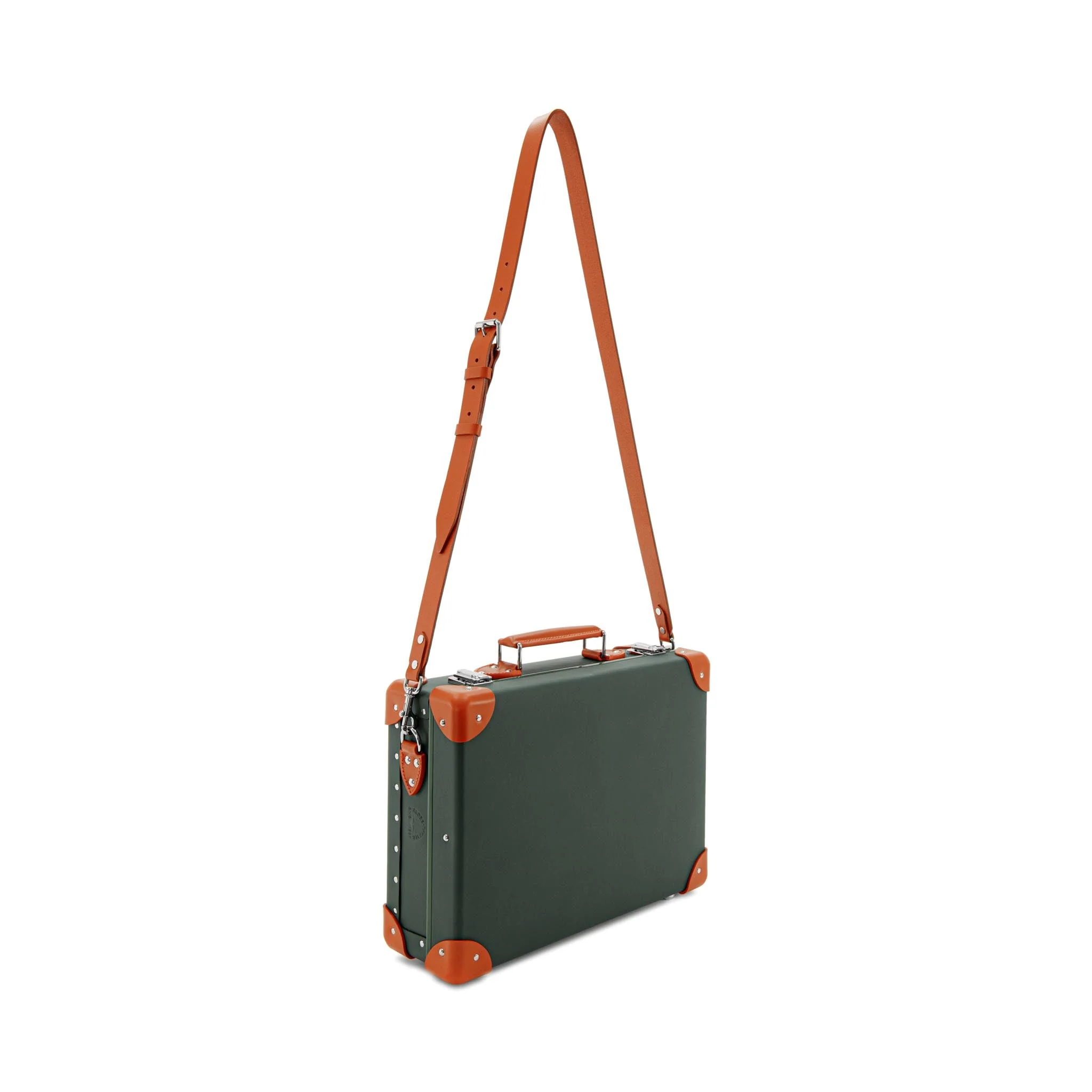 Crafted · Small Attaché | Leaf/Orange/Chrome - Image 3