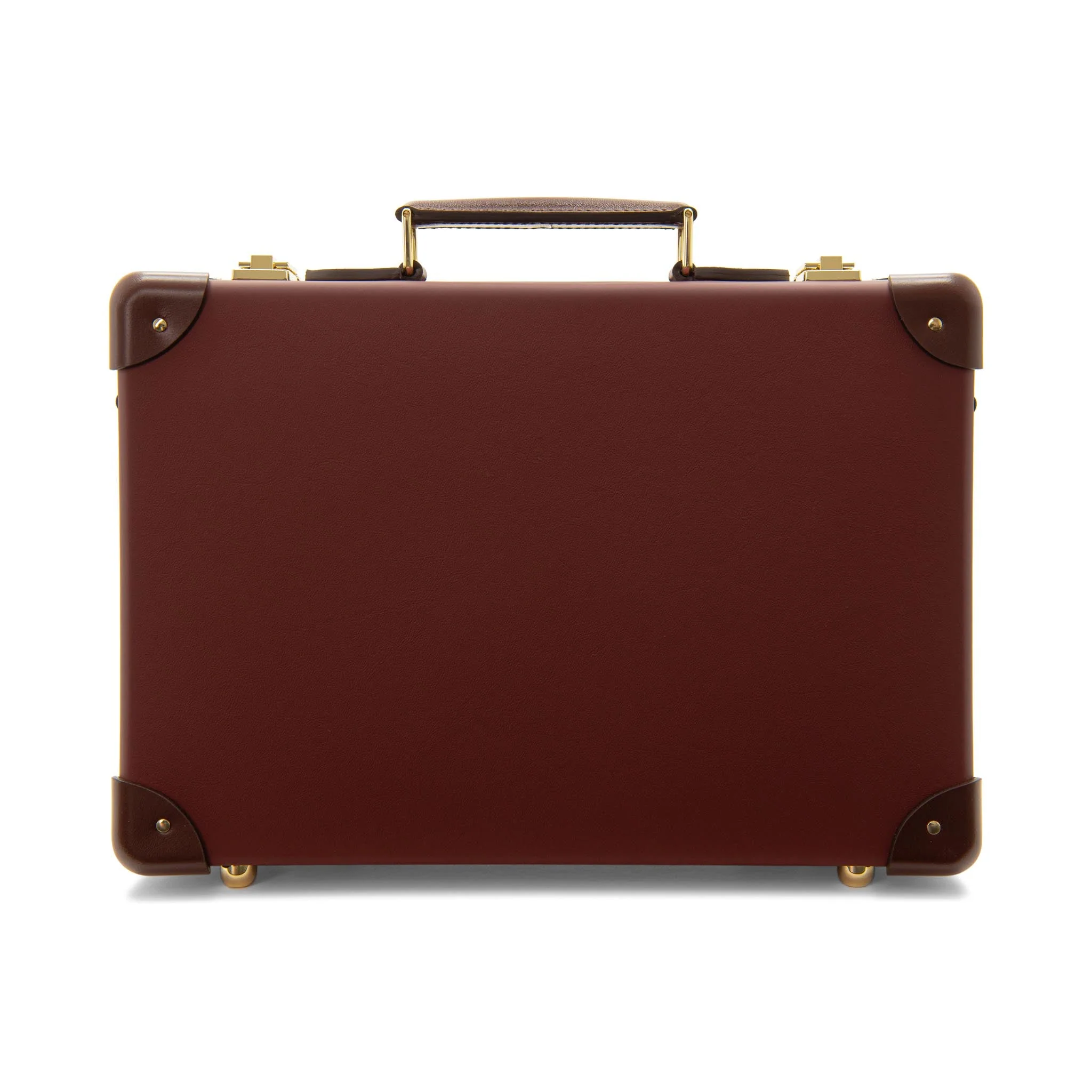 Crafted · Small Attaché | Sherry Red/Brown/Gold - Image 4