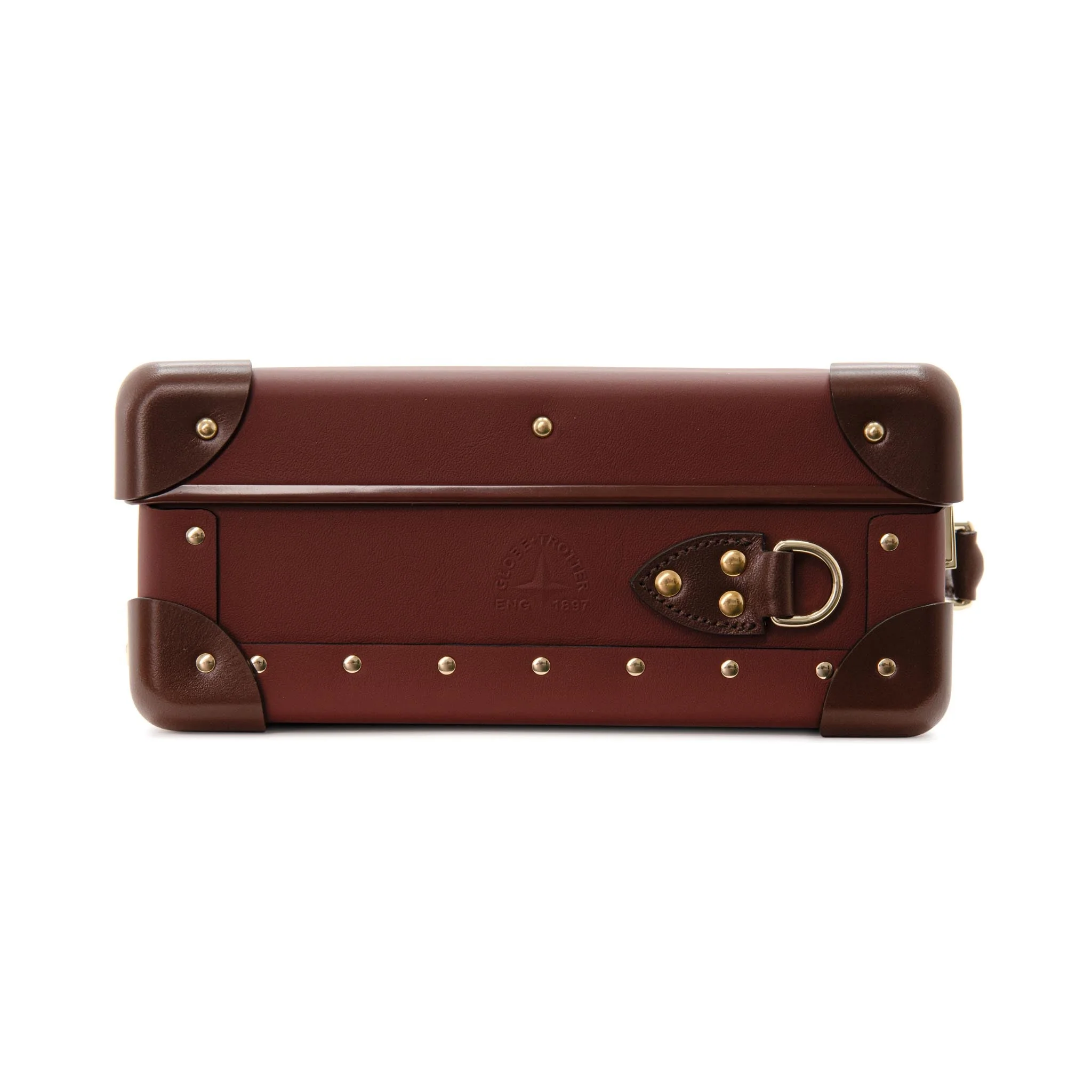 Crafted · Small Attaché | Sherry Red/Brown/Gold - Image 6