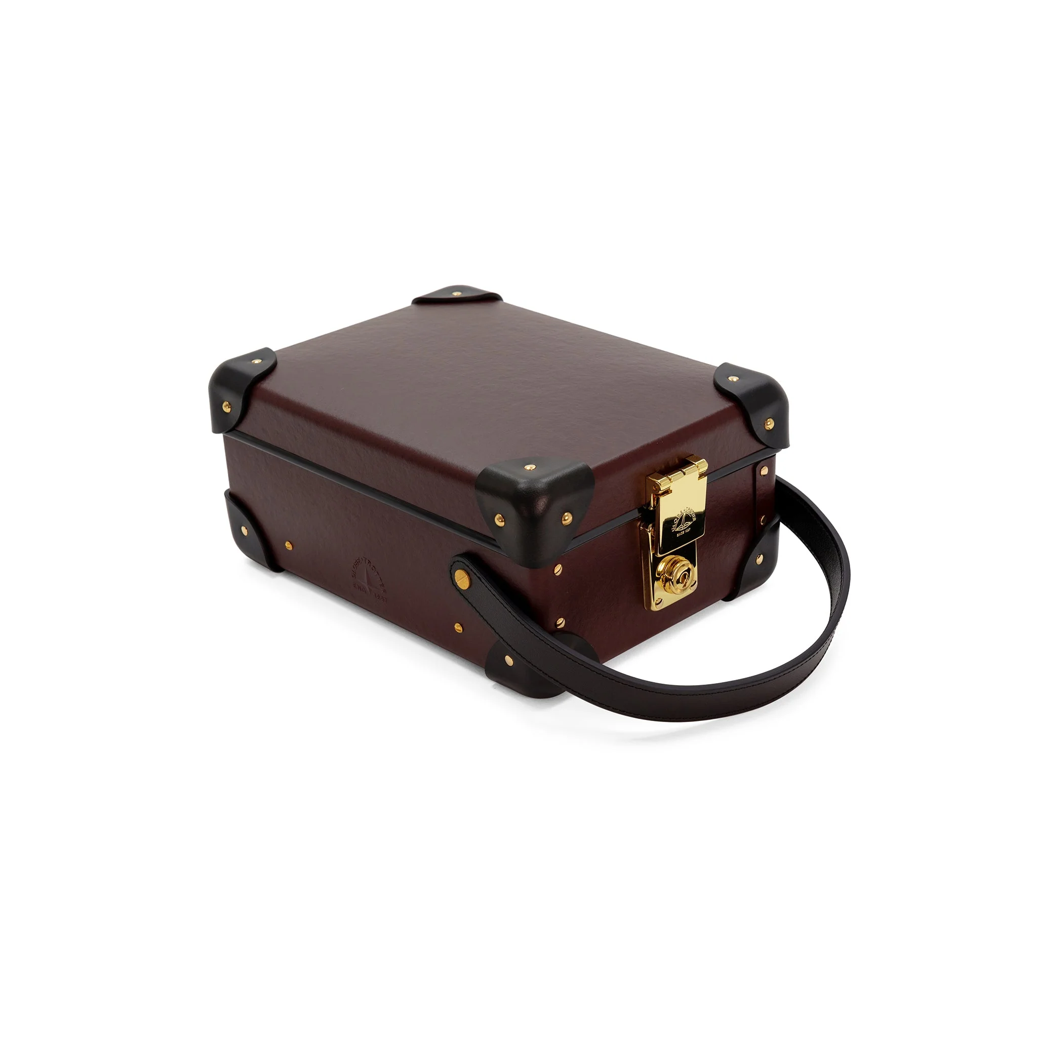 Cutler & Gross · 4-Slot Glasses Cases | Oxblood/Black/Gold
