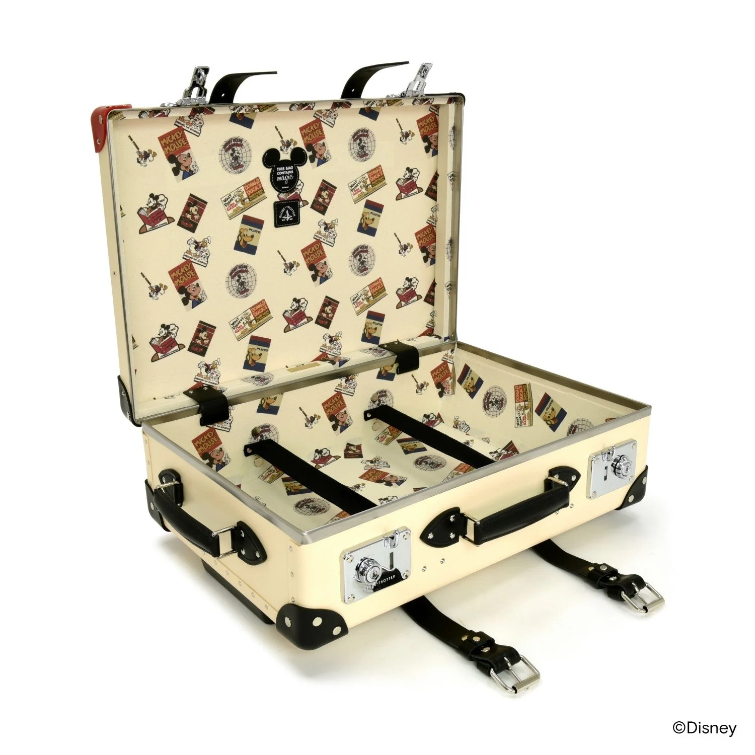 Disney · Carry-On - 2 Wheels | Ivory/Black/Chrome - Image 11