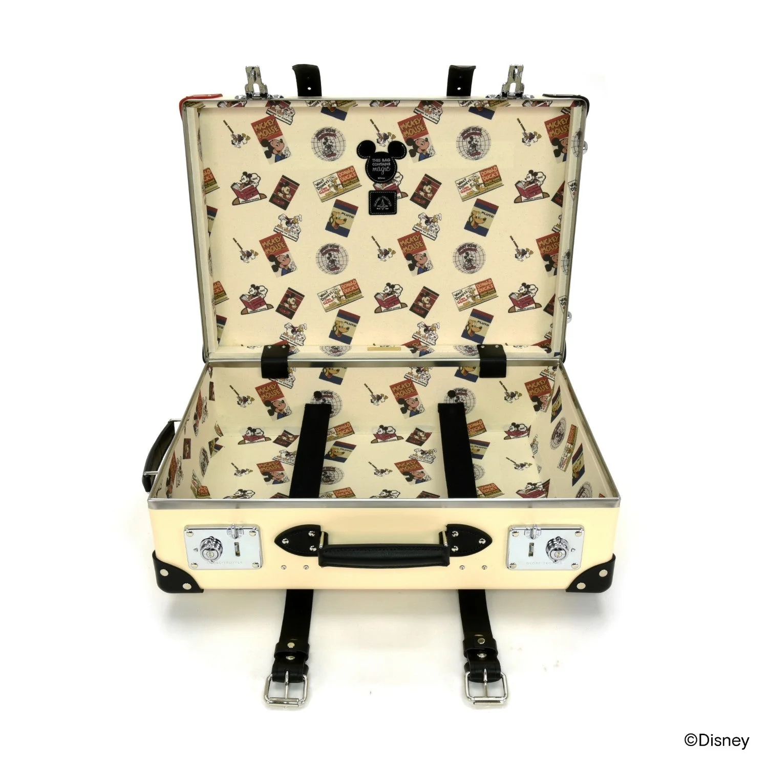 Disney · Carry-On - 2 Wheels | Ivory/Black/Chrome - Image 3