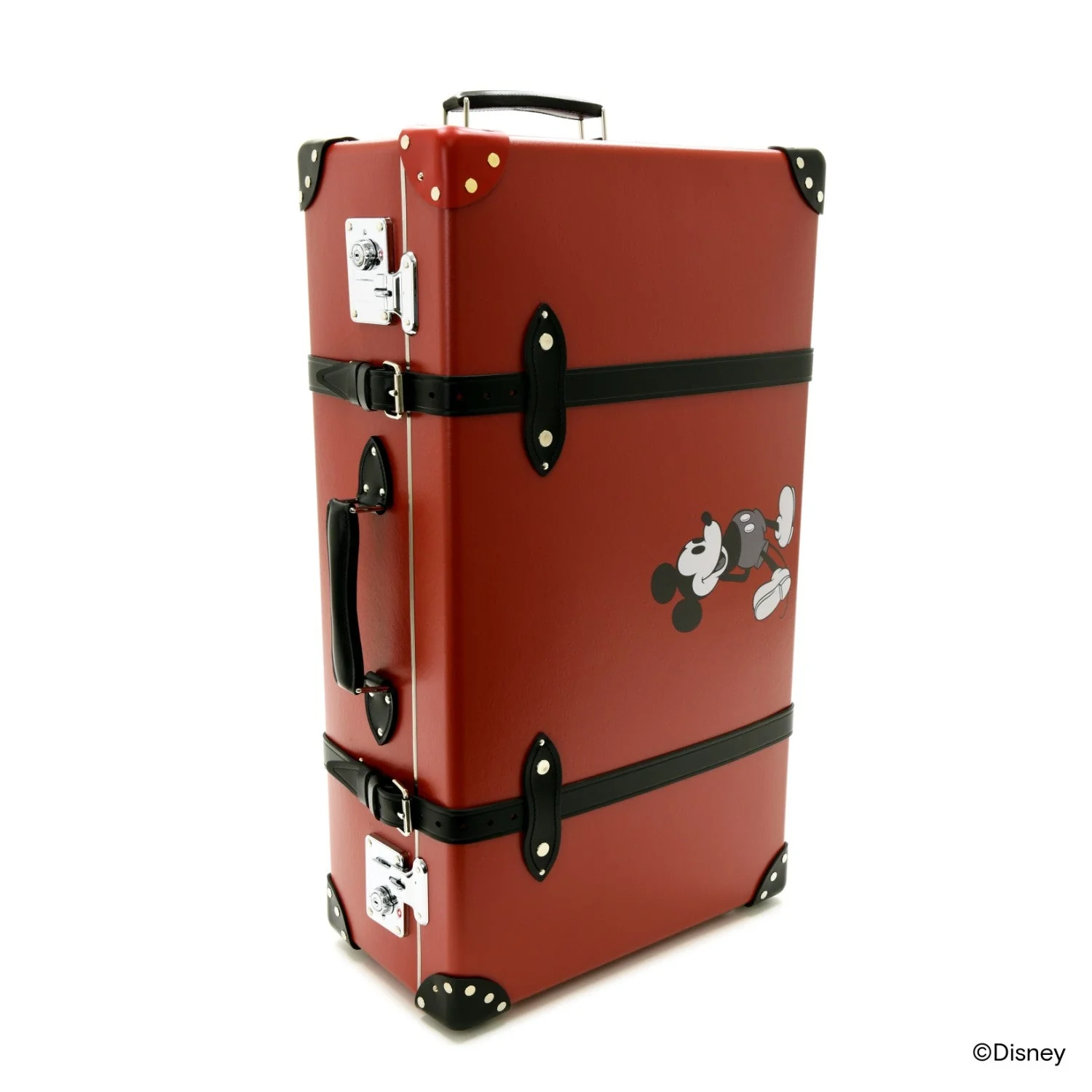 Disney · Large Suitcase | Red/Black/Chrome - Image 3