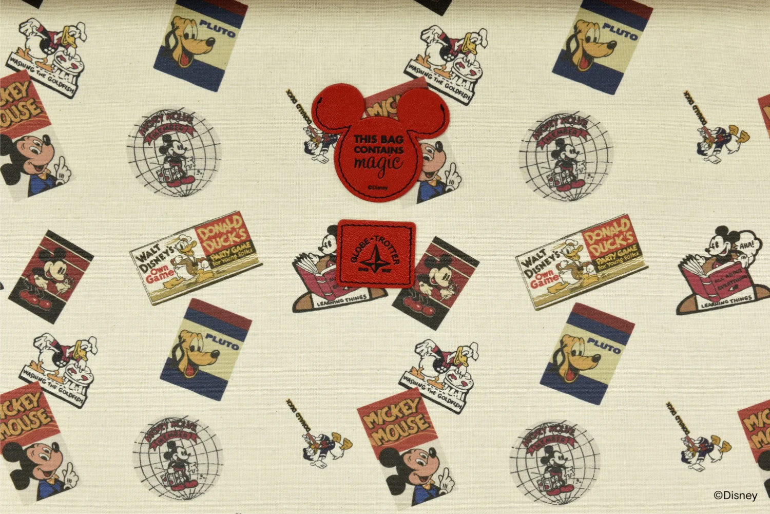 Disney · Large Suitcase | Red/Black/Chrome - Image 8