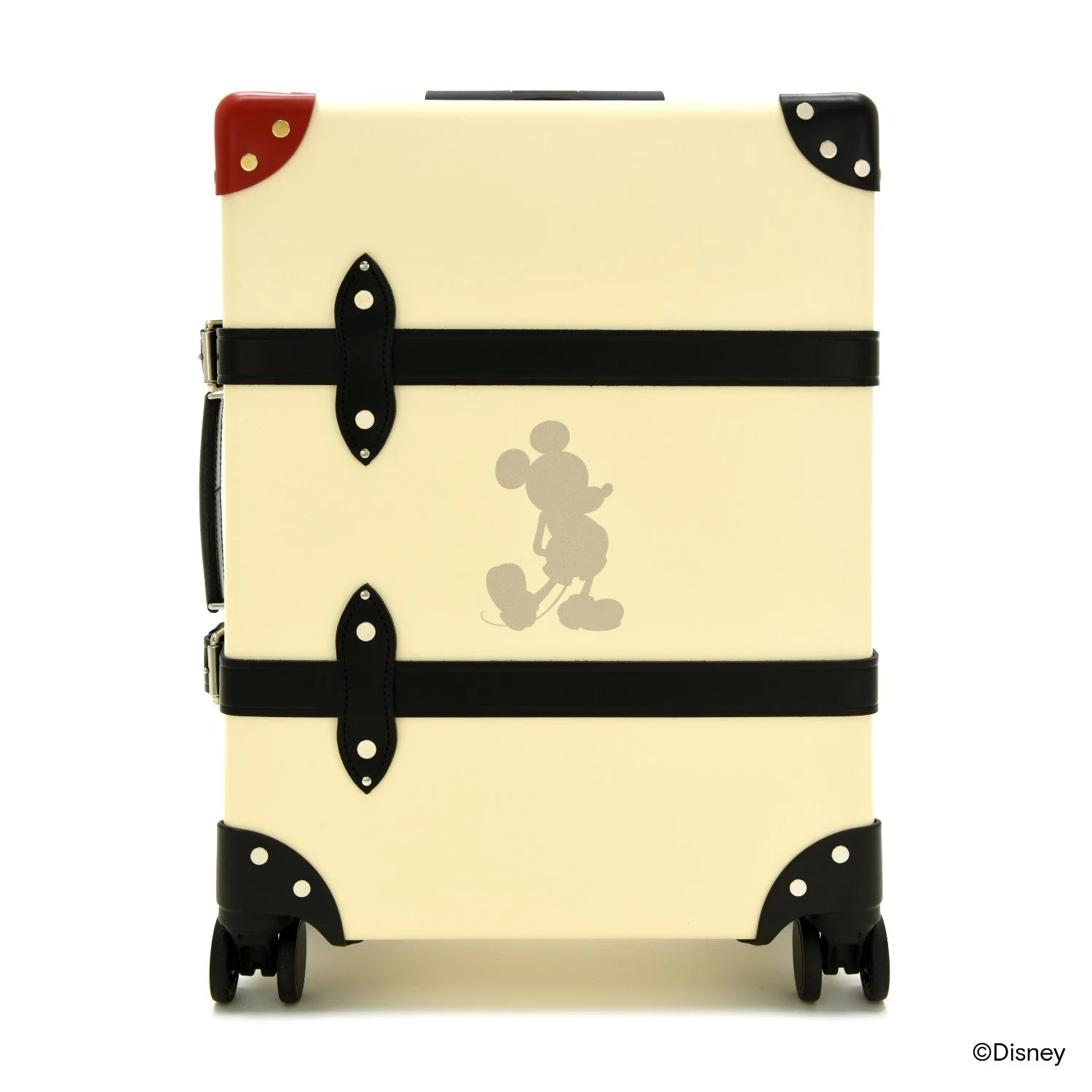 Disney · Carry-On - 4 Wheels | Ivory/Black/Chrome