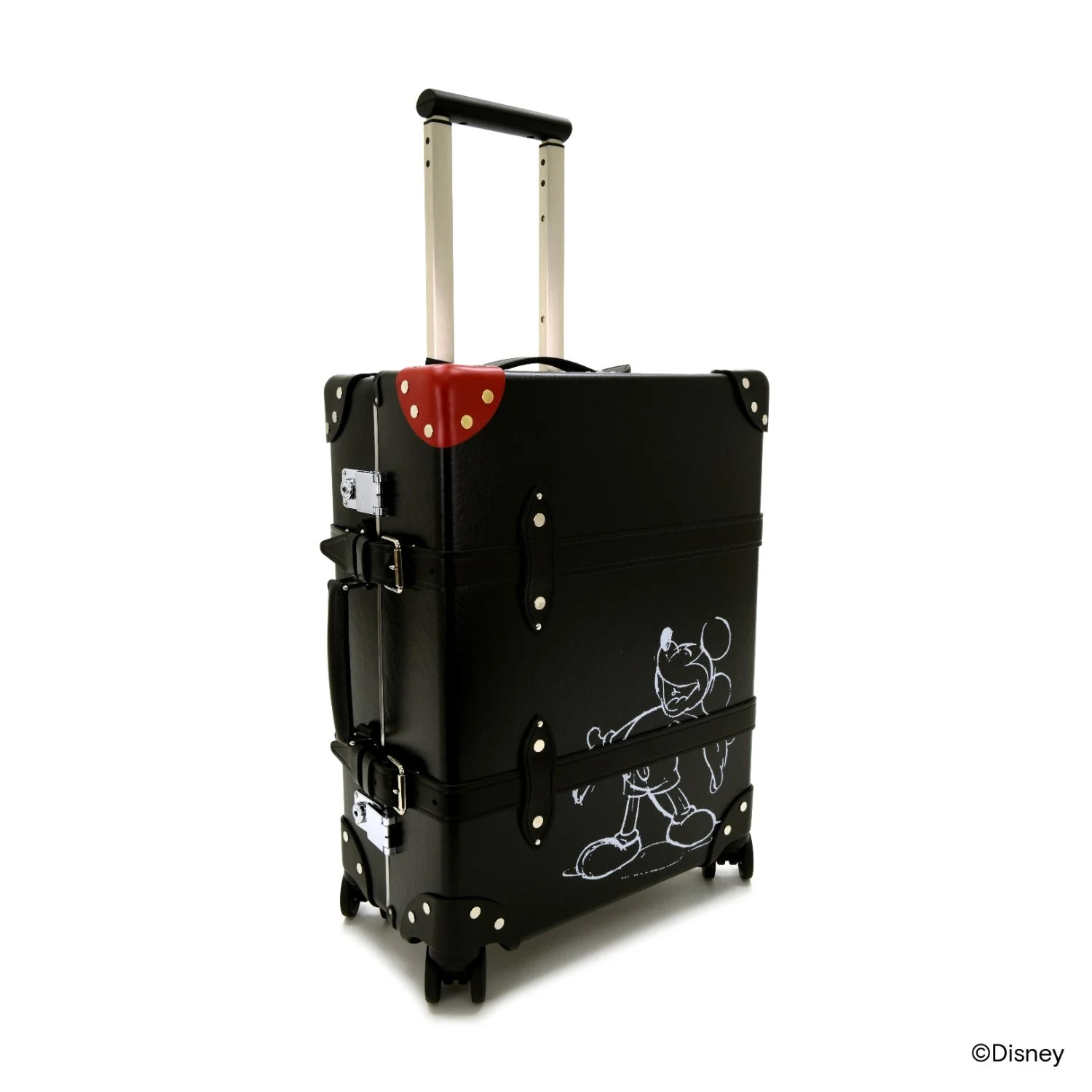 Disney · Large Check-In - 4 Wheels | Black/Black/Chrome - Image 4