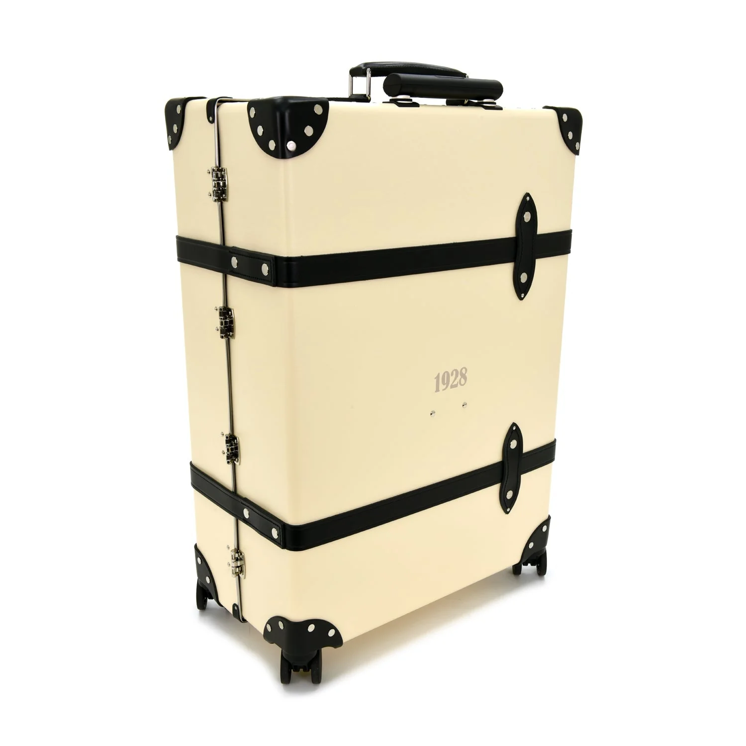 Disney · Large Check-In - 4 Wheels | Ivory/Black/Chrome - Image 8