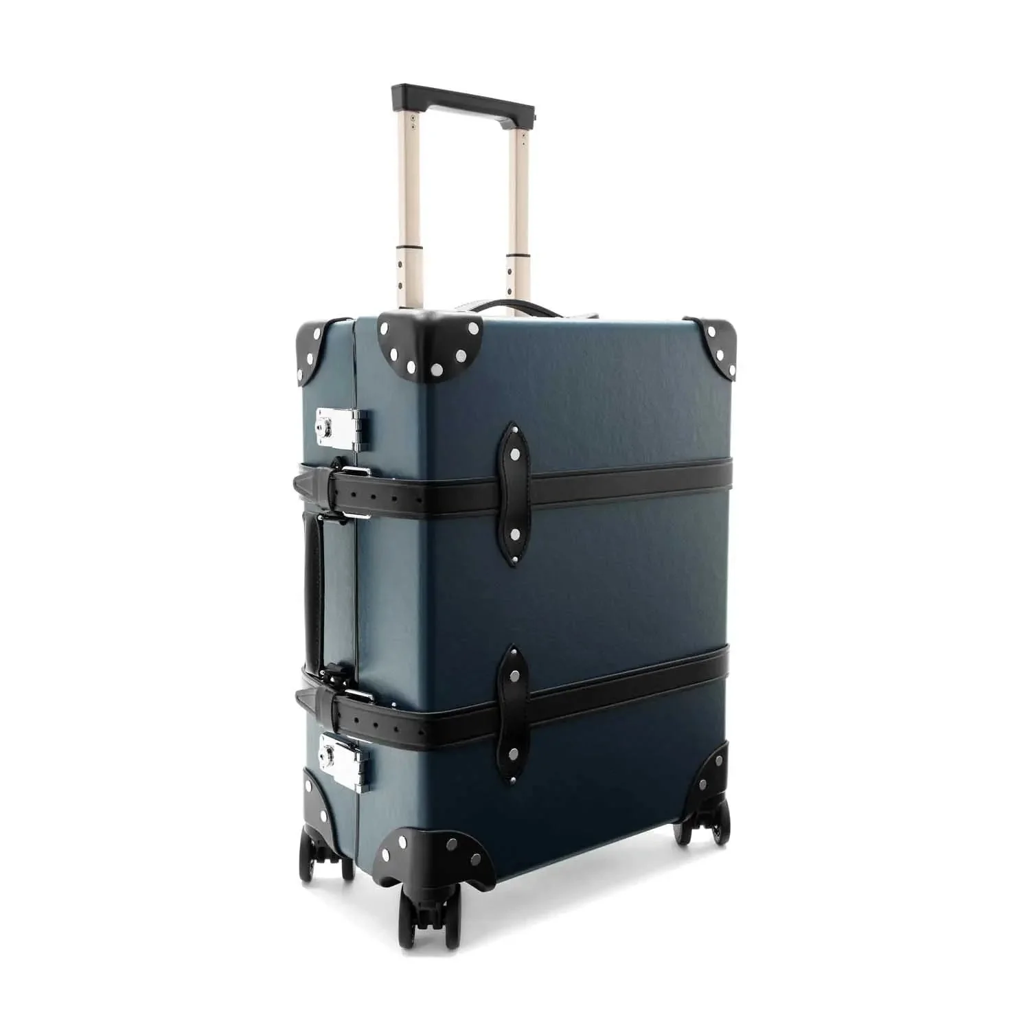 DR. NO · Carry-On - 4 Wheels | Navy/Black/Chrome - Image 2