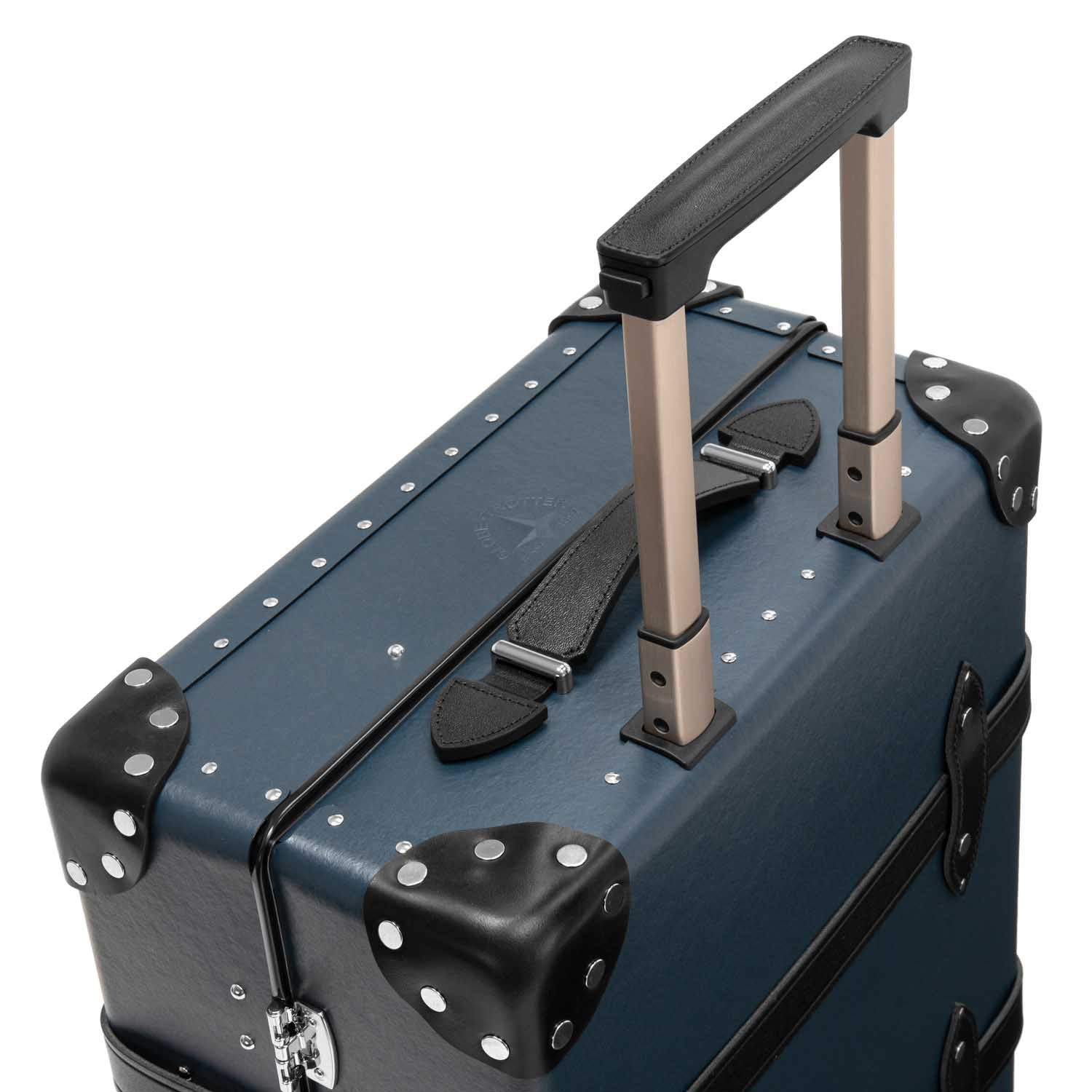 DR. NO · Carry-On - 4 Wheels | Navy/Black/Chrome - Image 6
