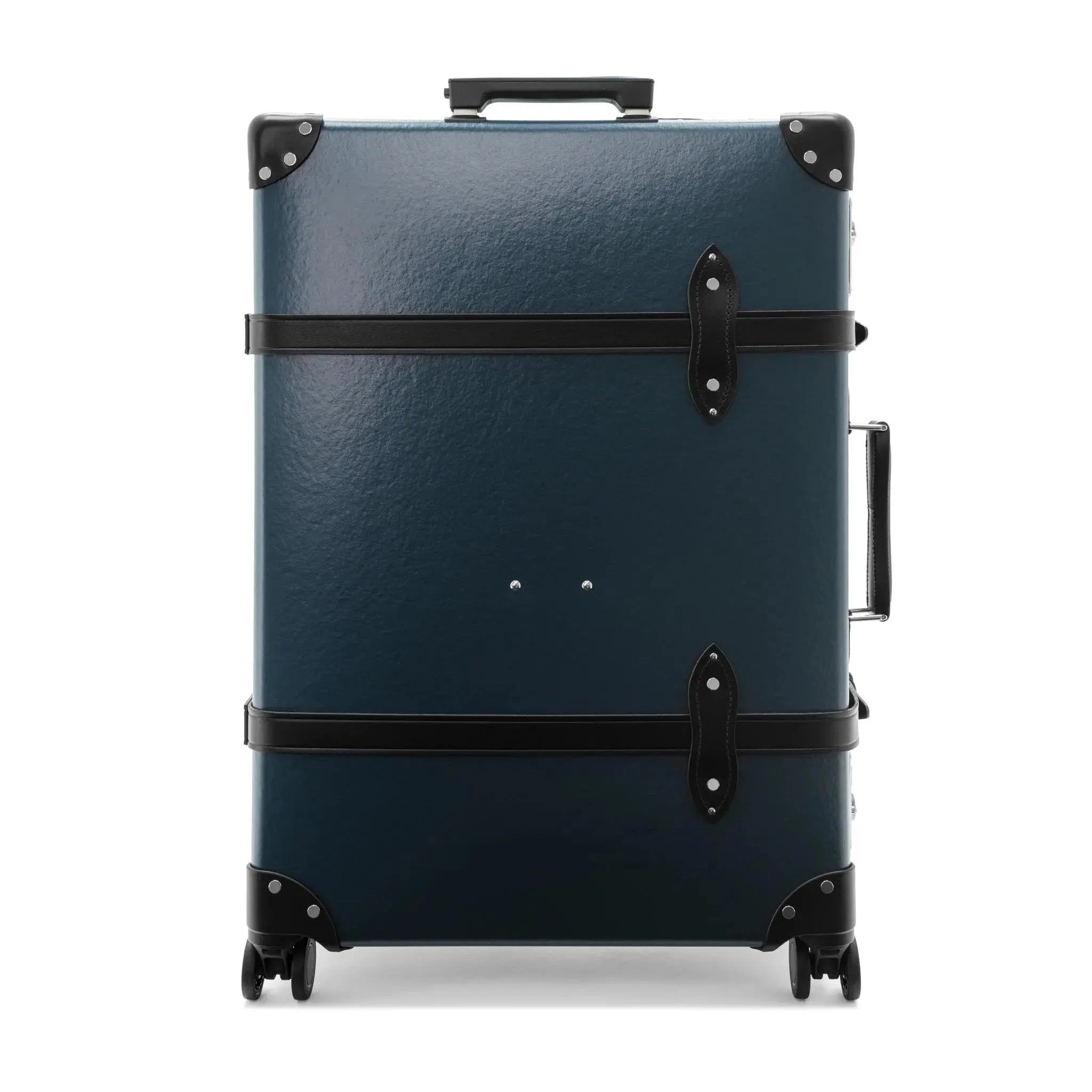 DR. NO · Large Check-In - 4 Wheels | Navy/Black/Chrome - Image 3
