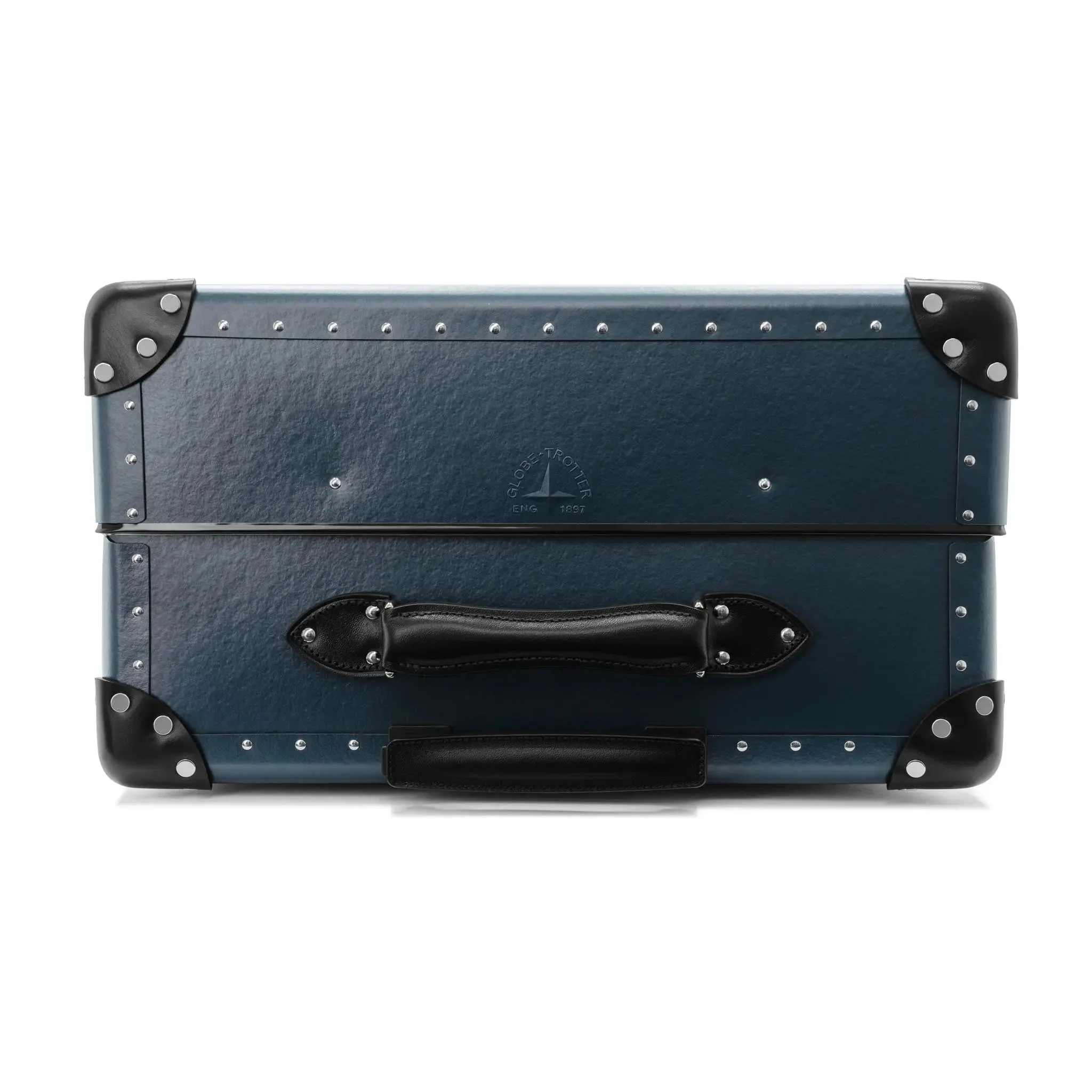 DR. NO · Large Check-In - 4 Wheels | Navy/Black/Chrome - Image 5