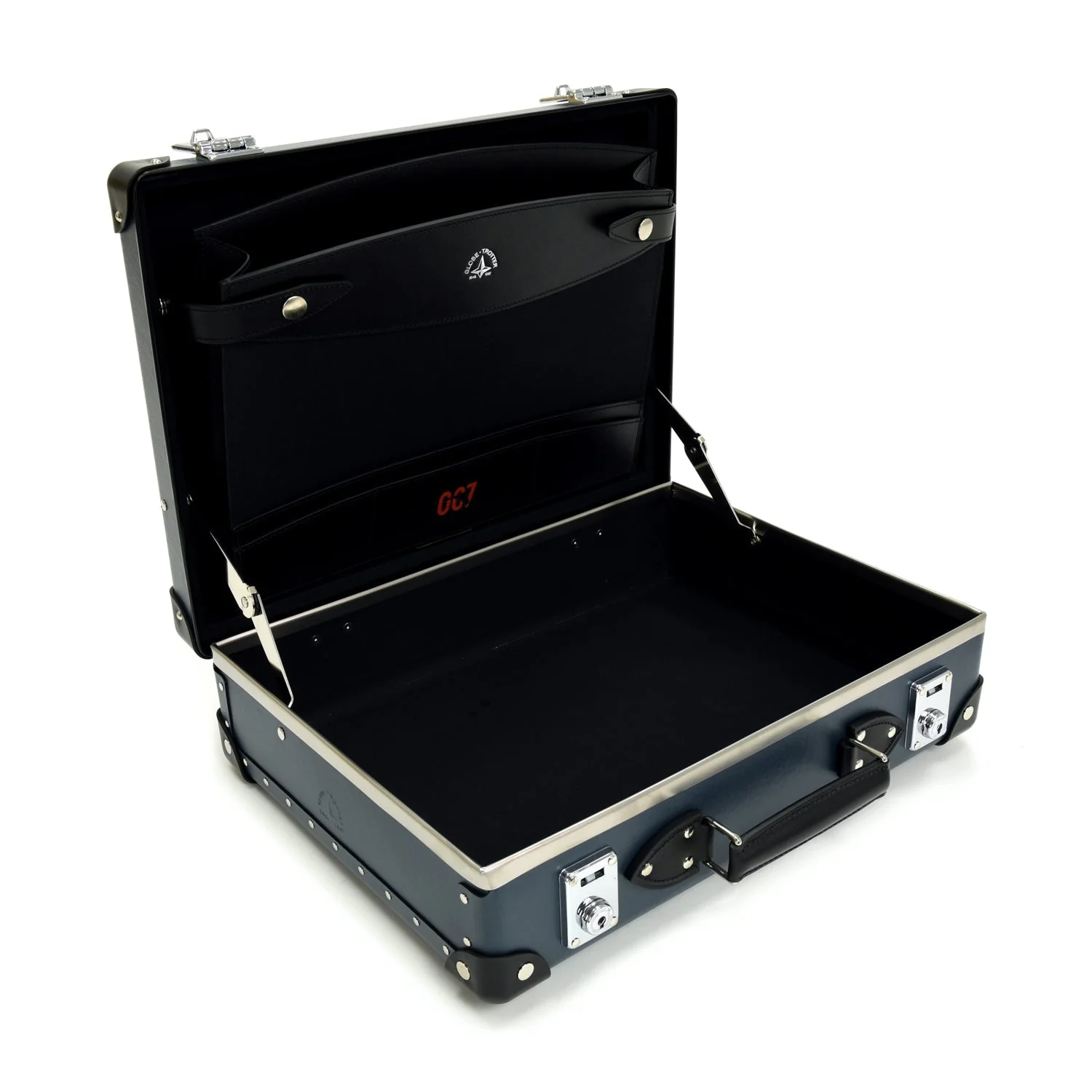 DR. NO · Attaché | Navy/Black/Chrome - Image 2