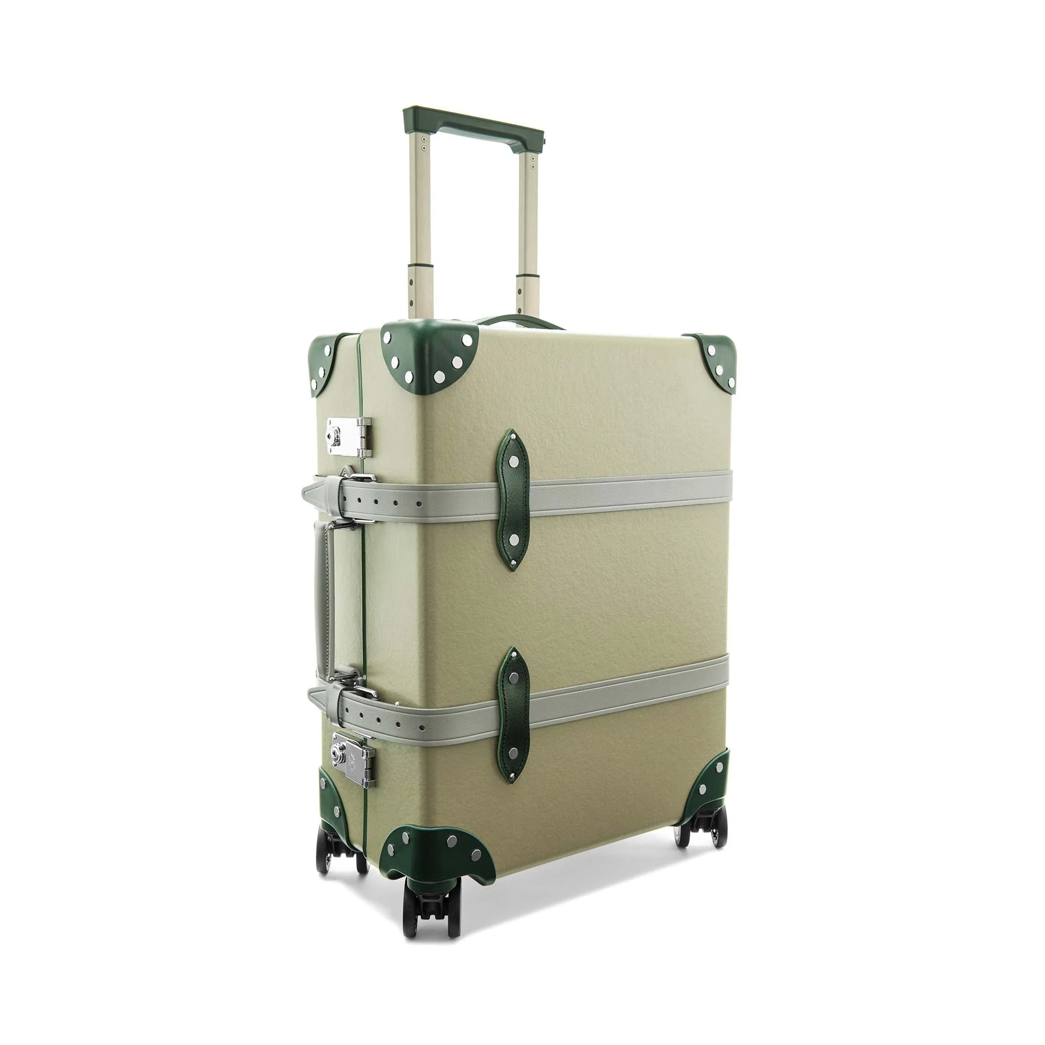 Elephant Family · Carry-On - 4 Wheels | Olive Grey/Kerry Green/Chrome - Image 3