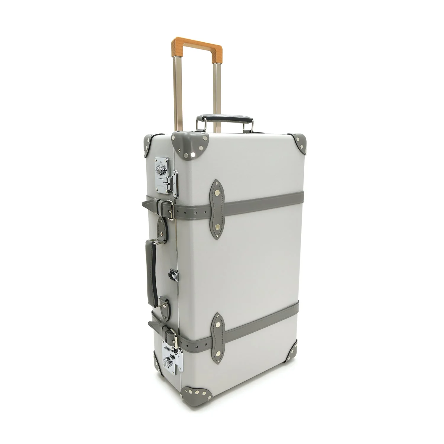 Elephant Family · Medium Check-In - 2 Wheels | Cloud Grey/Steel/Chrome - Image 4
