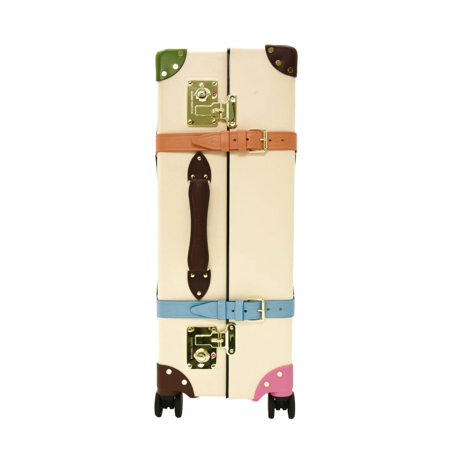 Golf Le Fleur · Large Check-In - 4 Wheels | Ivory/Multi/Gold - Image 5