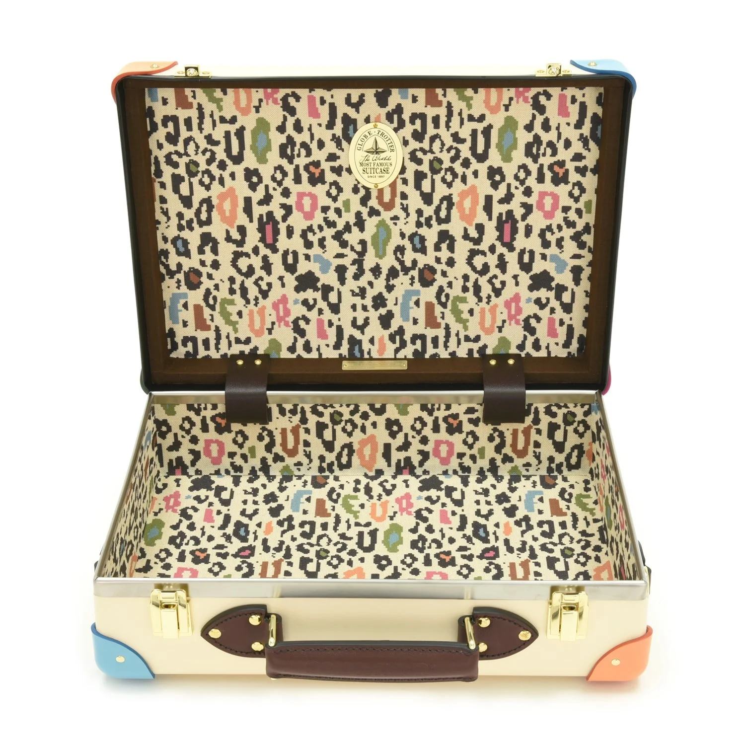 Golf Le Fleur · Small Attaché | Ivory/Multi/Gold - Image 9