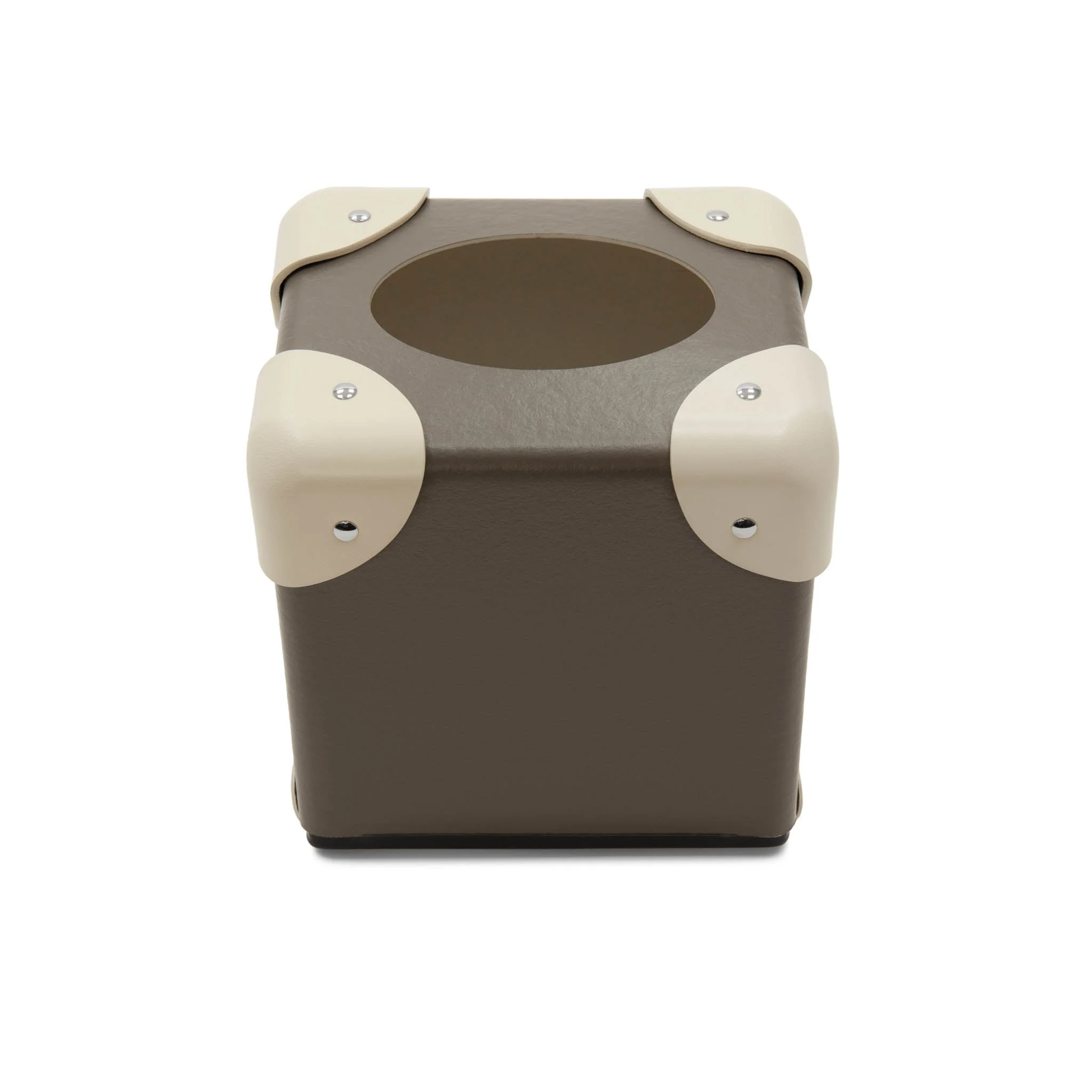 Home Collection · Tissue Box | Noble Brown/Ivory/Gold - Image 4