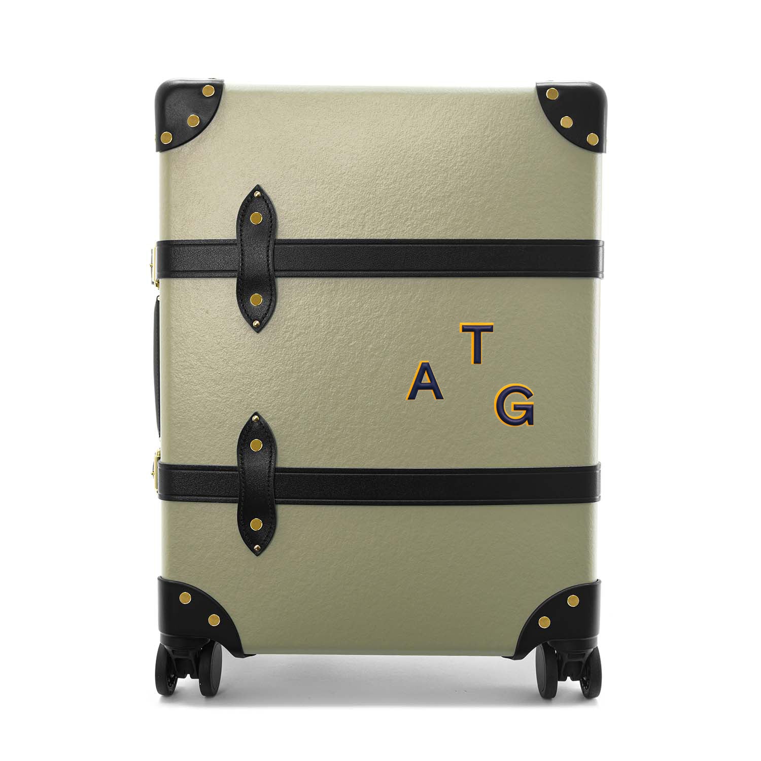 Alphabet · Leather Sticker | Yellow/Dark Blue | A - Image 2