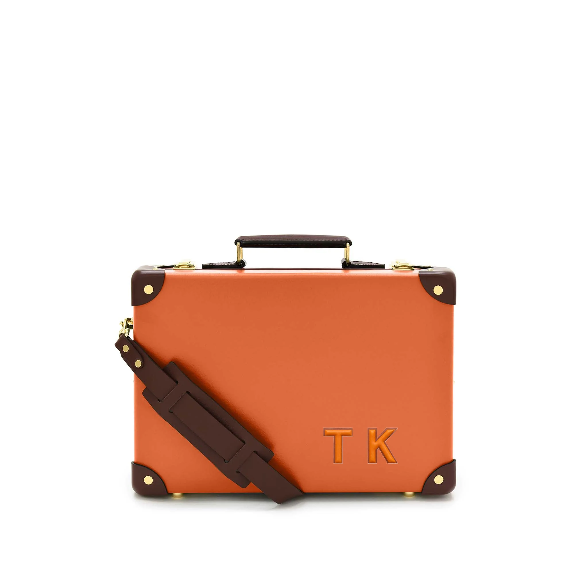 Alphabet · Leather Sticker | Orange/Brown | K - Image 2