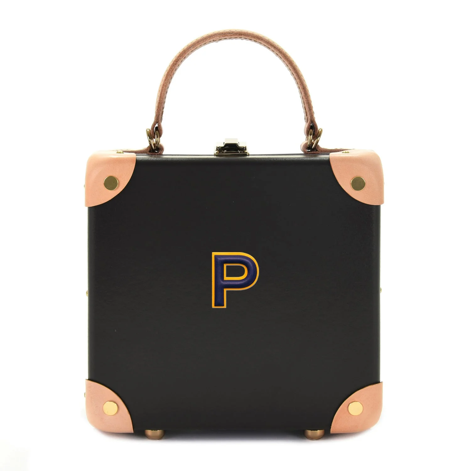 Alphabet · Leather Sticker | Yellow/Dark Blue | P - Image 2