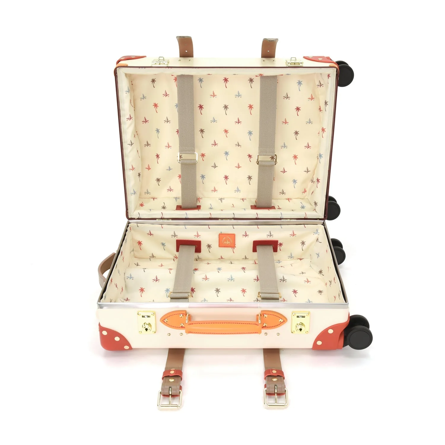 Melrose · Carry-On - 4 Wheels | Ivory/Multi/Gold - Image 3