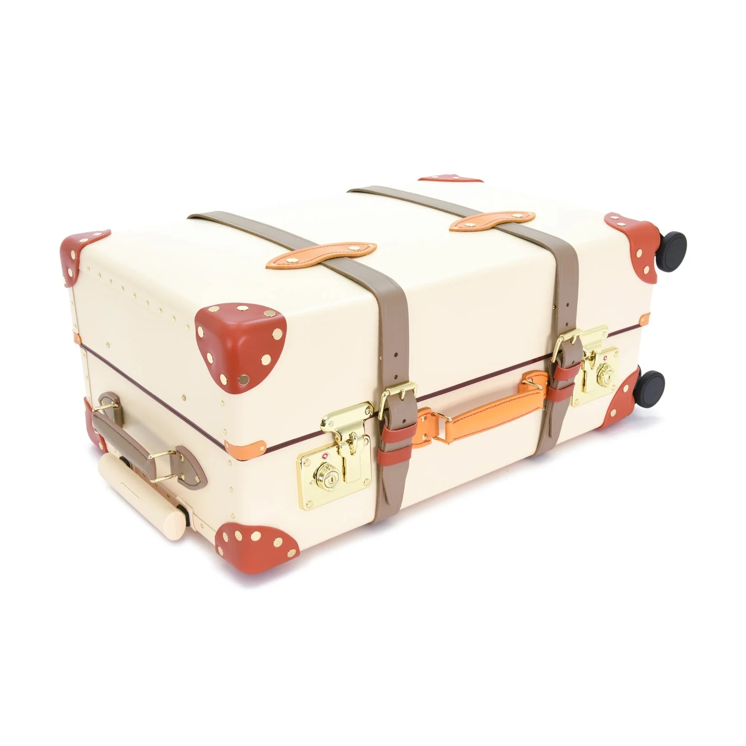 Melrose · Medium Check-In - 4 Wheels | Ivory/Multi/Gold - Image 7