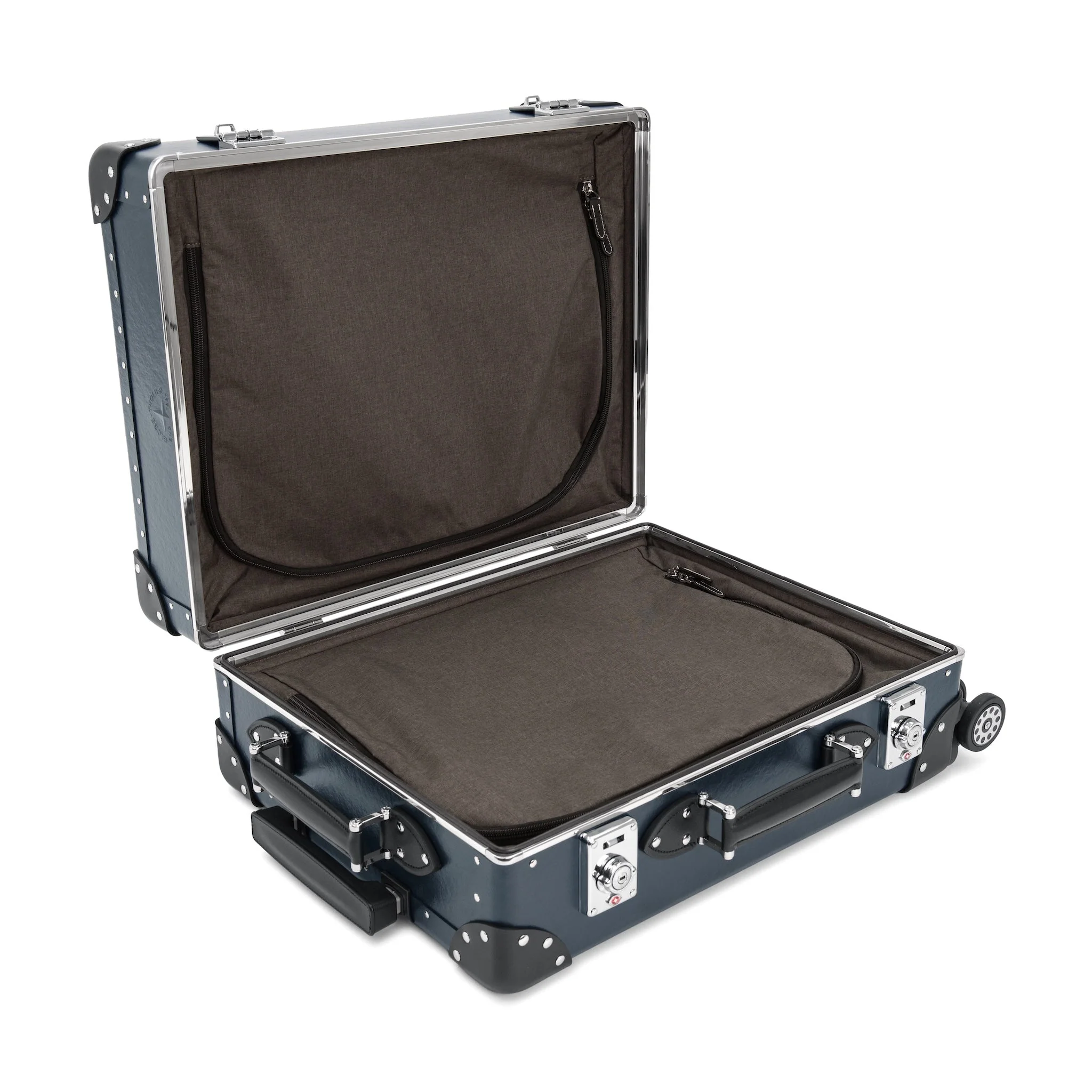 Metropolis · Carry-On - 4 Wheels | Admiral Navy/Black/Chrome - Image 7