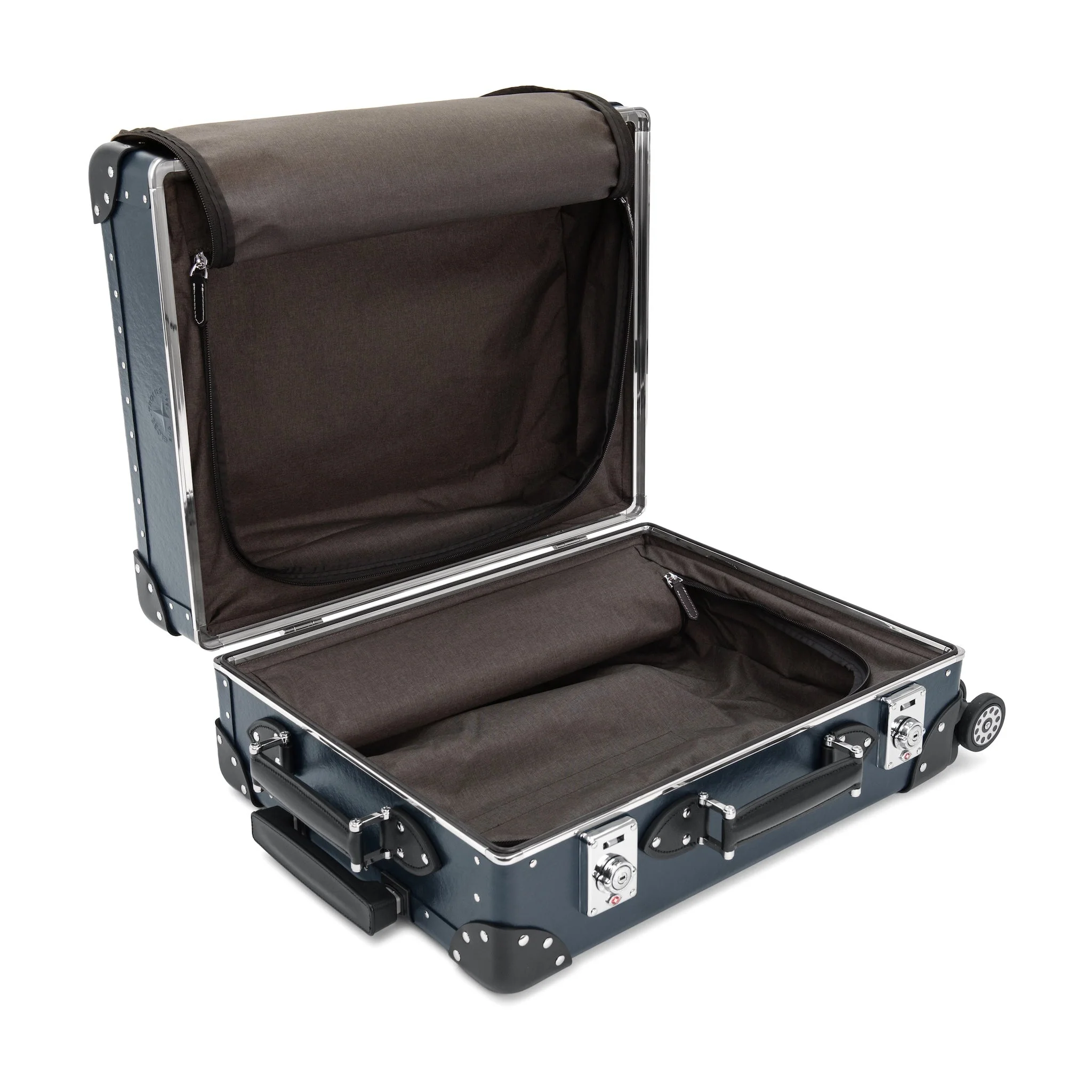 Metropolis · Carry-On - 4 Wheels | Admiral Navy/Black/Chrome - Image 8