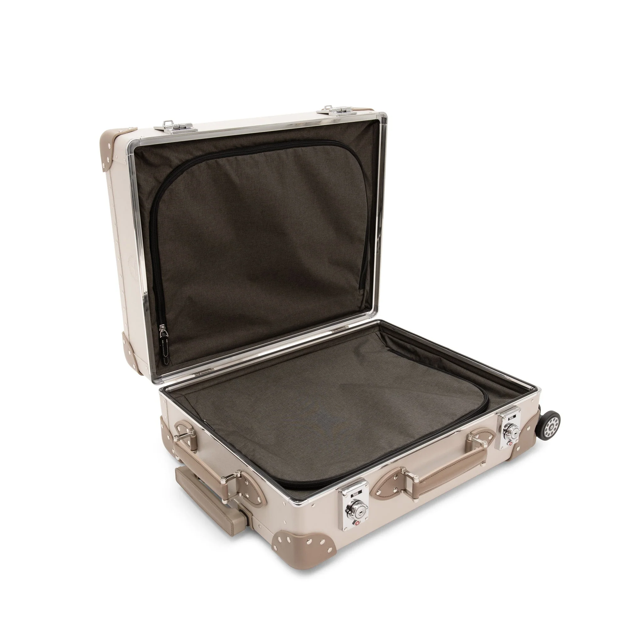 Metropolis · Carry-On - 4 Wheels | Chalk/Moss/Chrome - Image 8